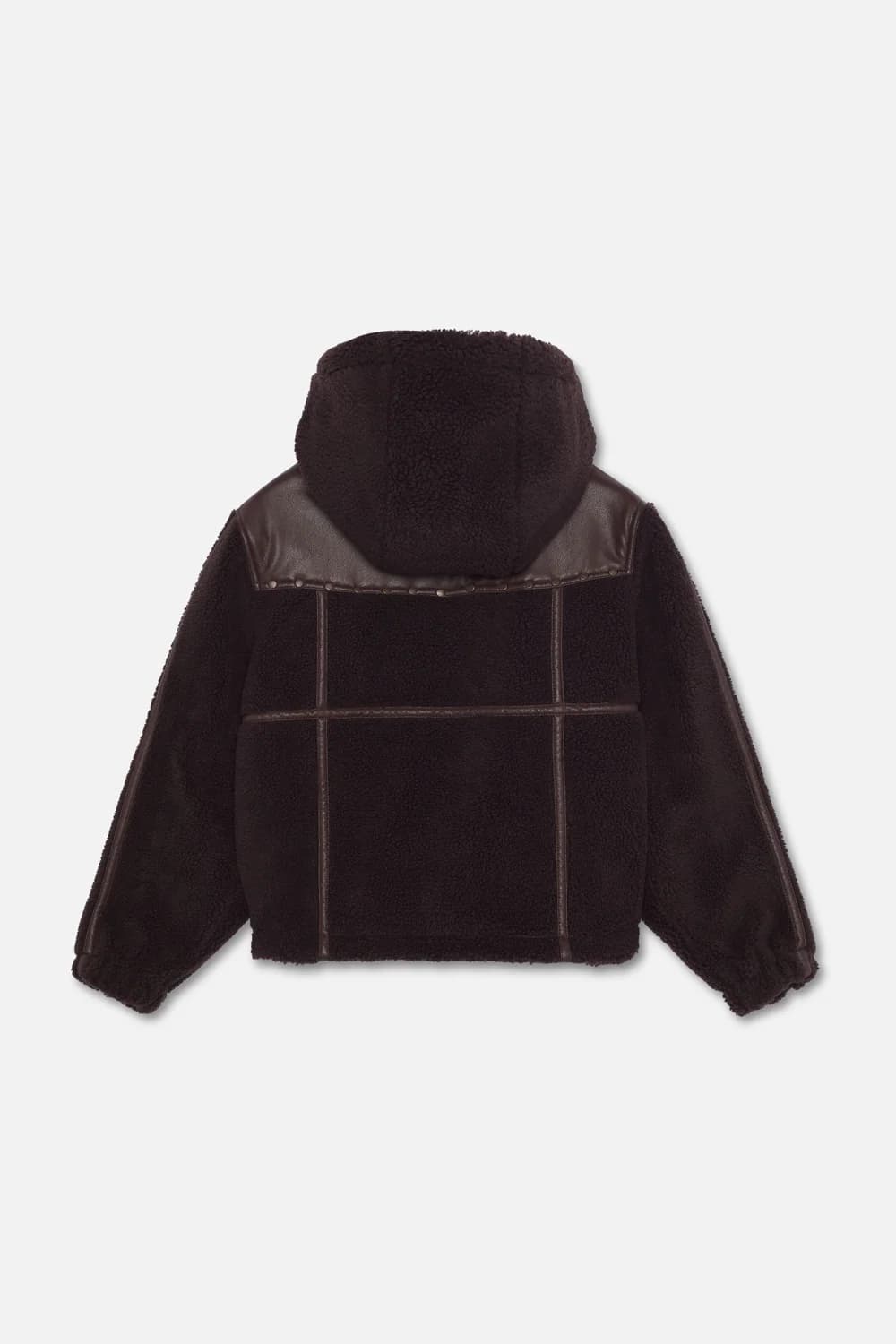Casie Brown Fleece Jacket 8
