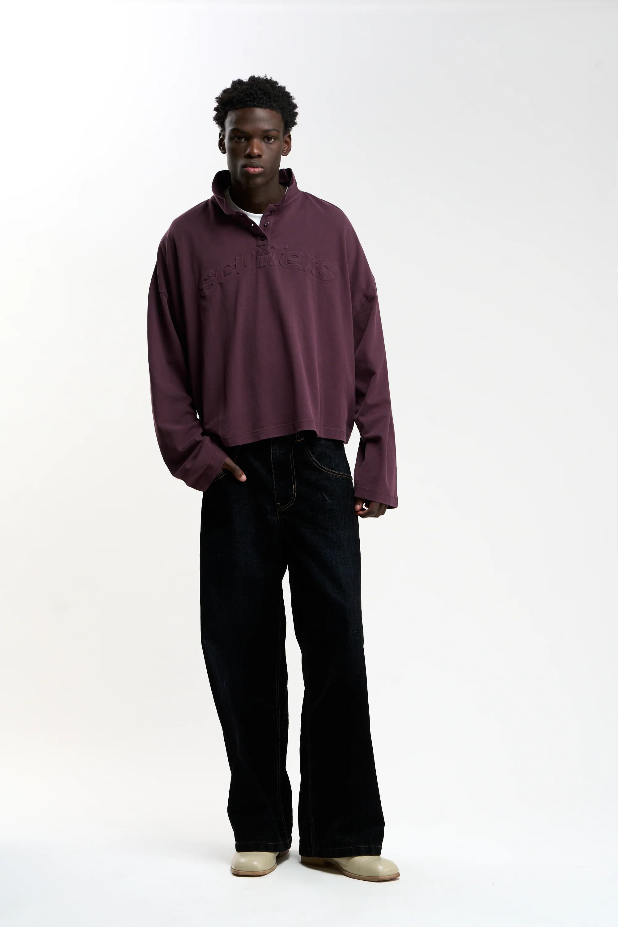 Casona Burgundy Polo 2