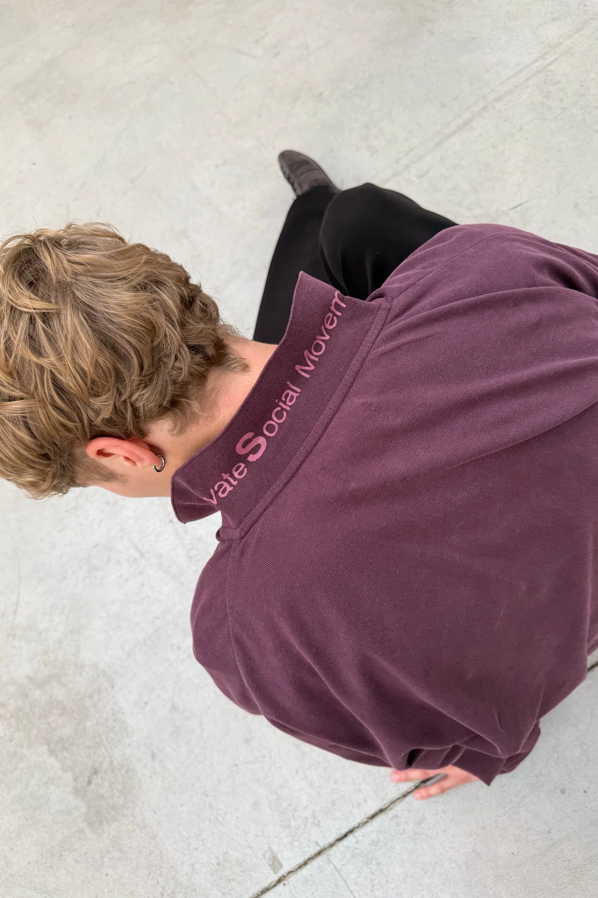 Casona Burgundy Polo 5