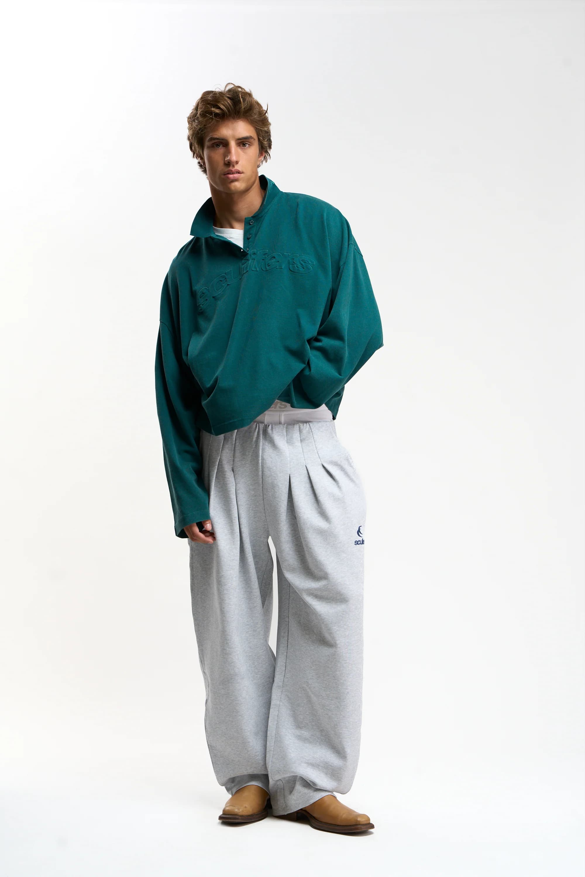 Casona Dark Turquoise Polo 2