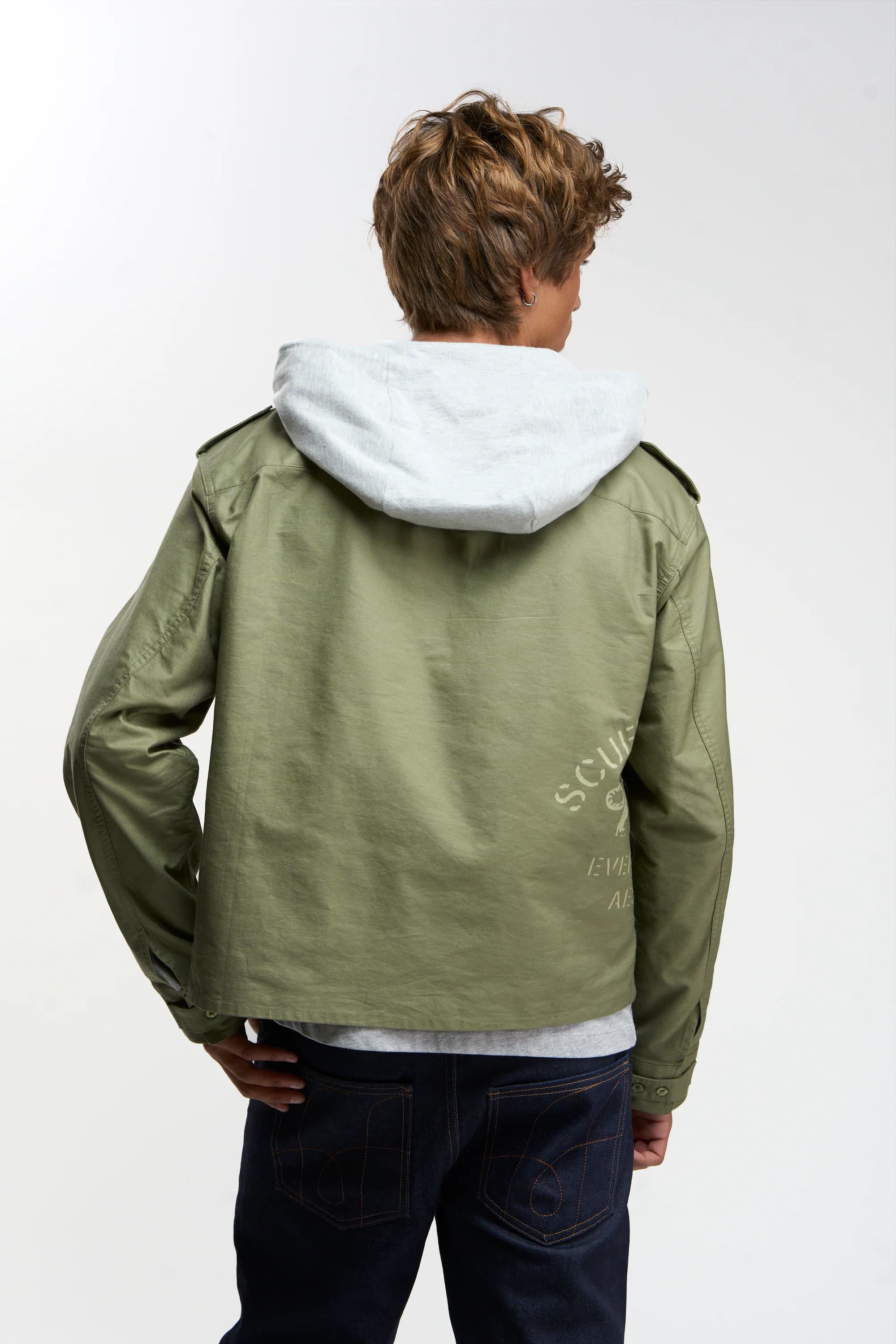 Hood Green Shirt 4