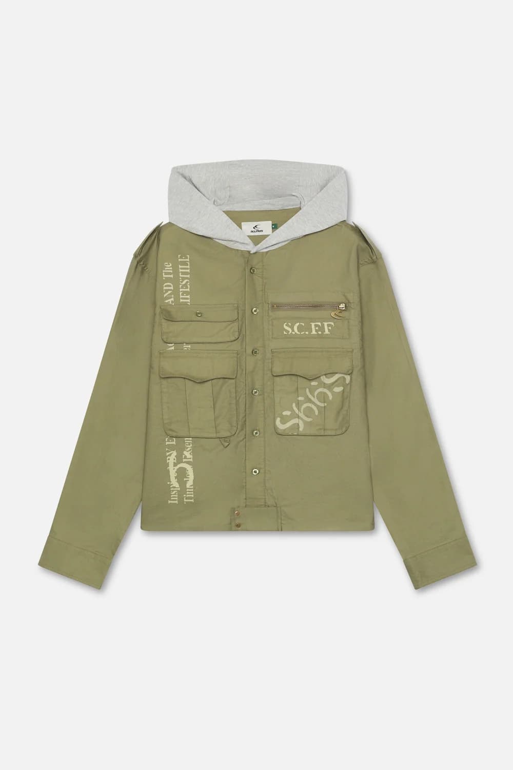 Hood Green Shirt 7