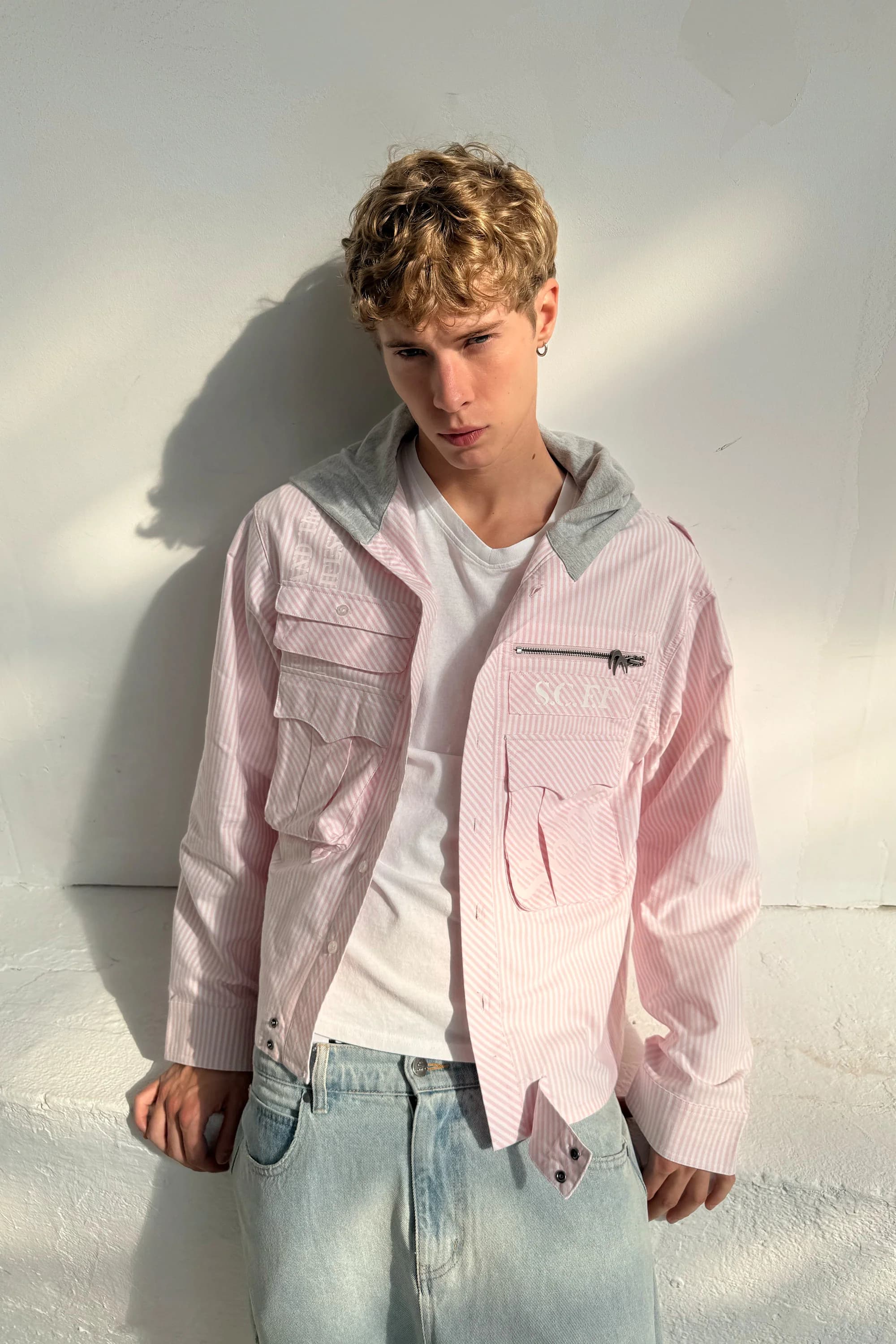 Hood Pink Shirt 5