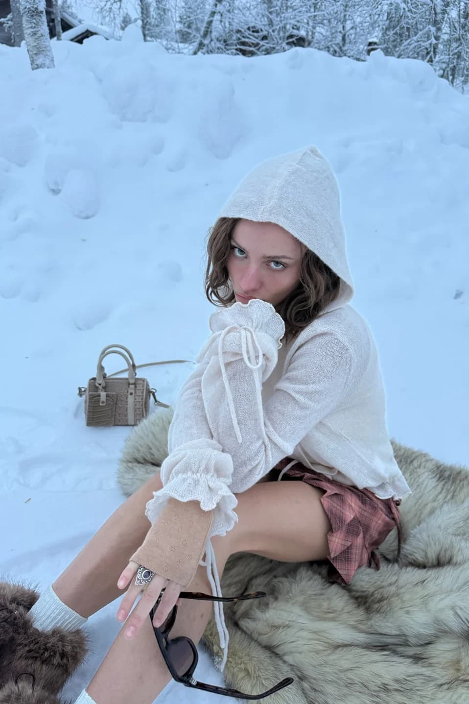 Laurent Beige Knit 9