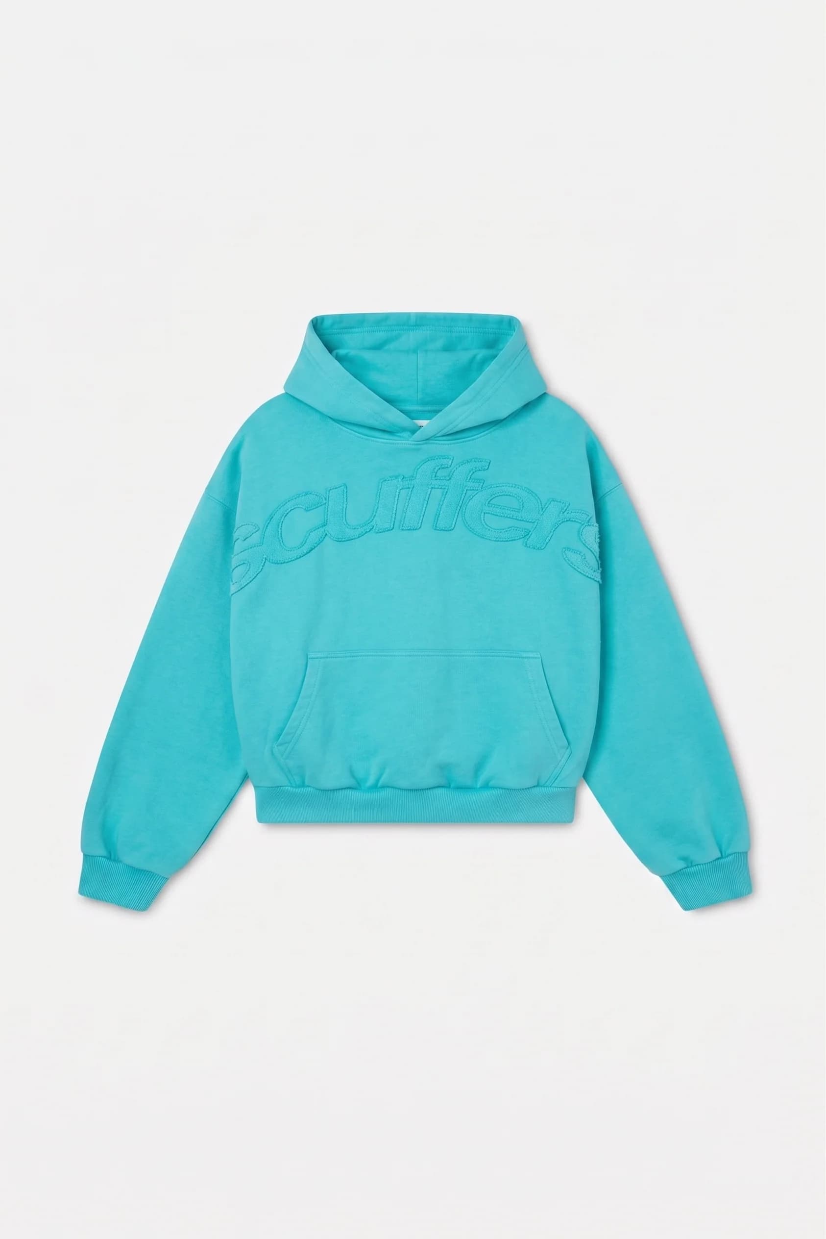 Raw Light Blue Hoodie 5
