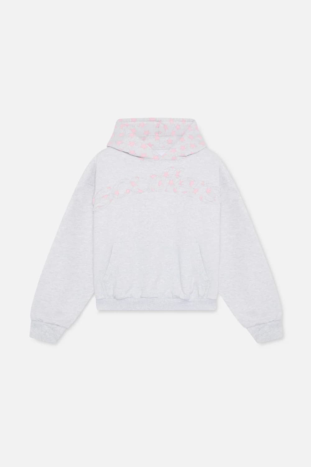 Raw Pop Grey Melange Hoodie 6