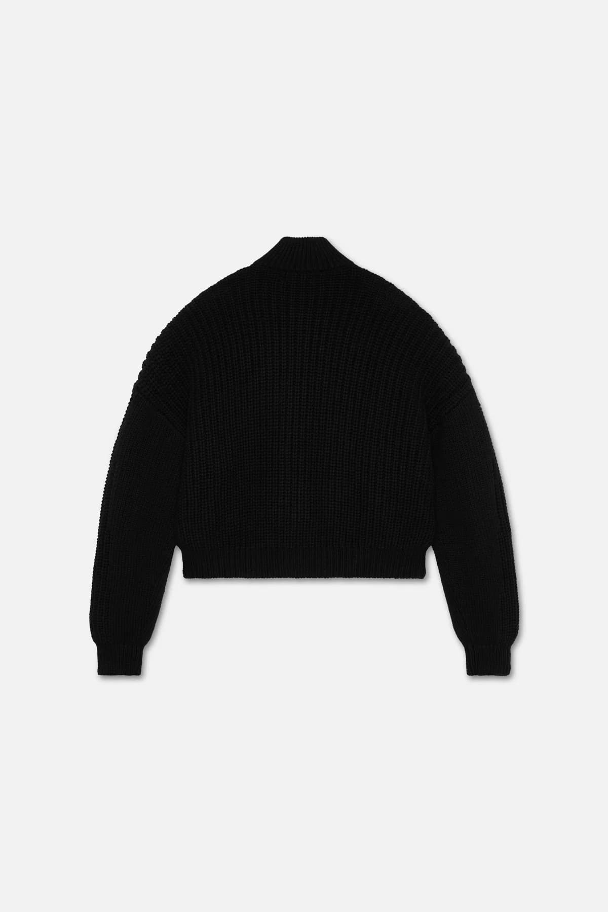 SCFF Black Knit Zipper 6