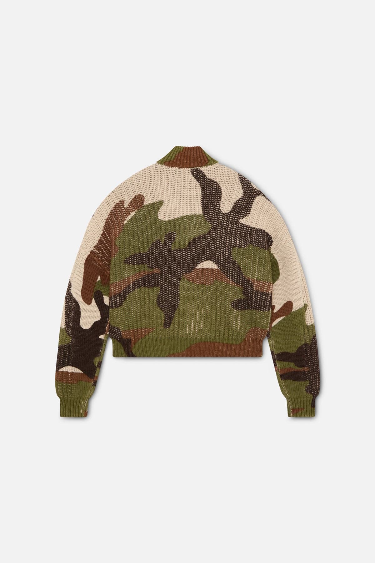 SCFF Camo Knit Zipper 7