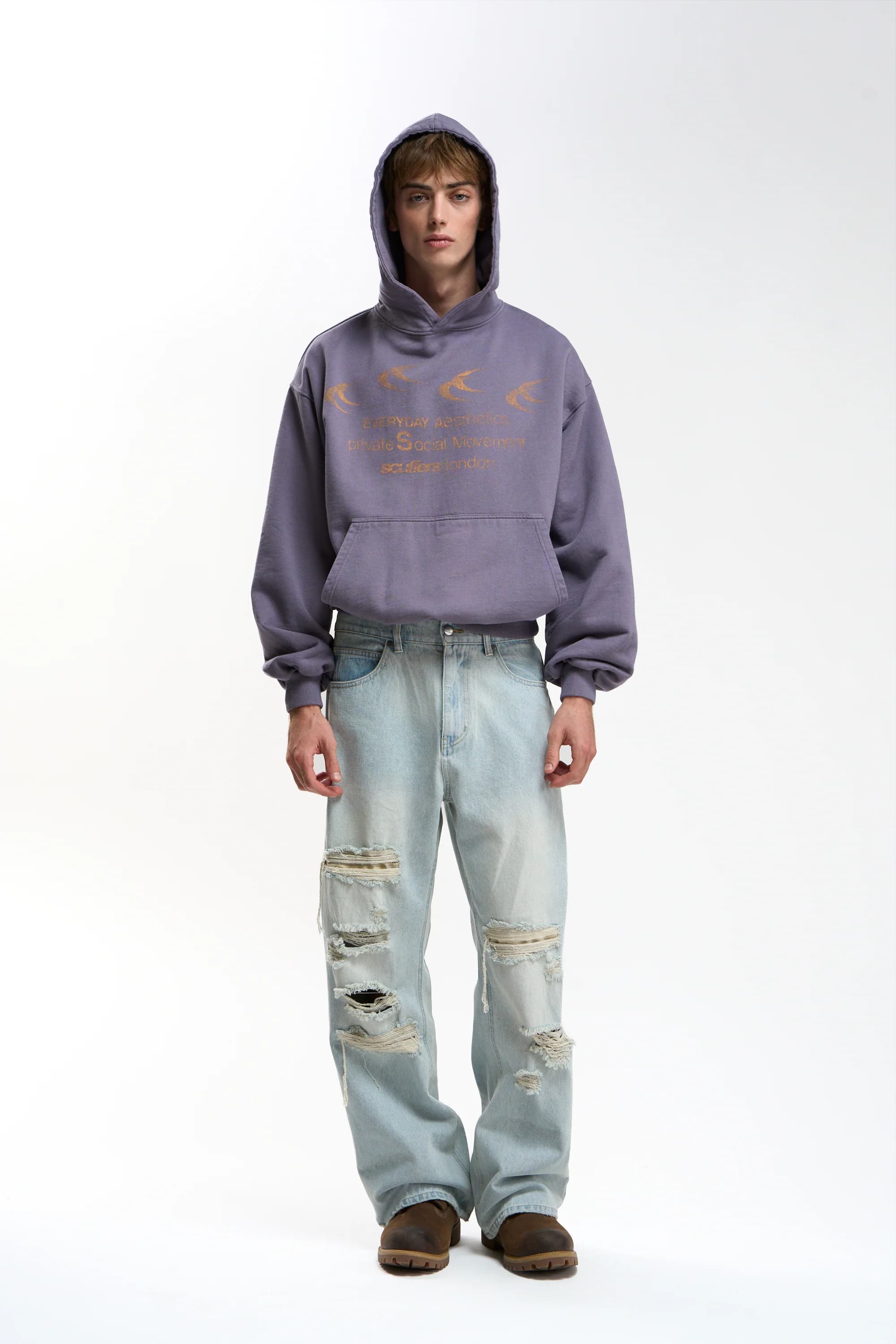 Fourfive Purple Hoodie 2