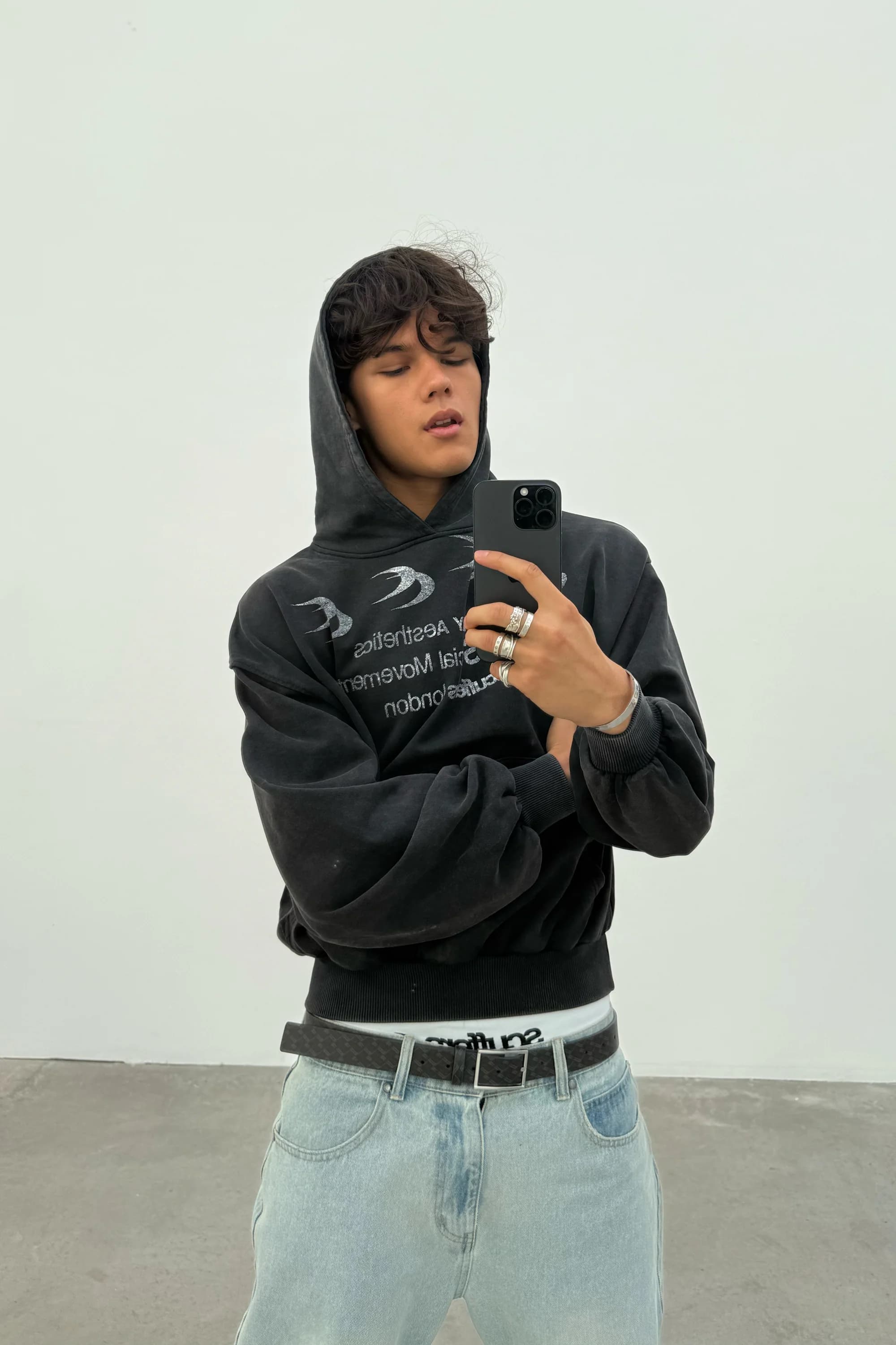 Fourfive Black Hoodie 4