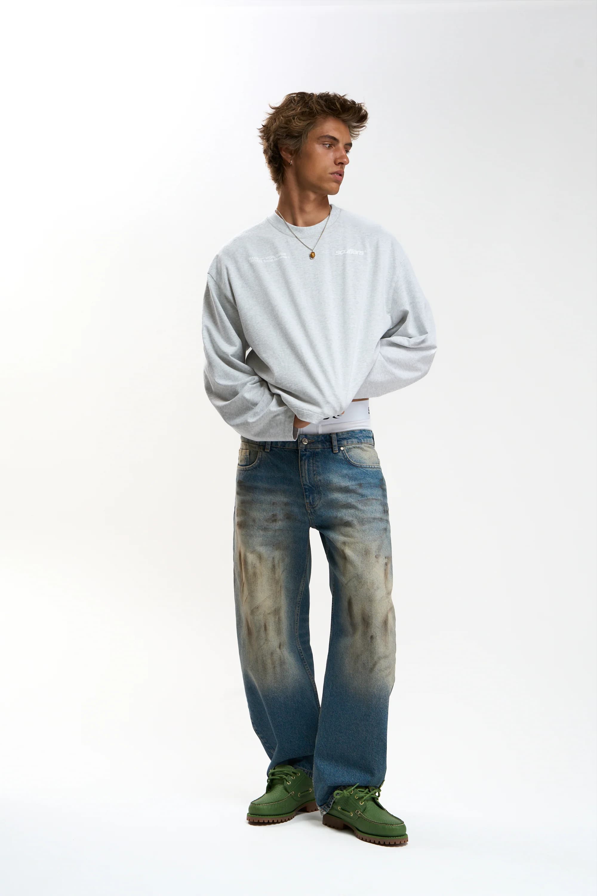 Worldwide Grey Melange Longsleeve 2