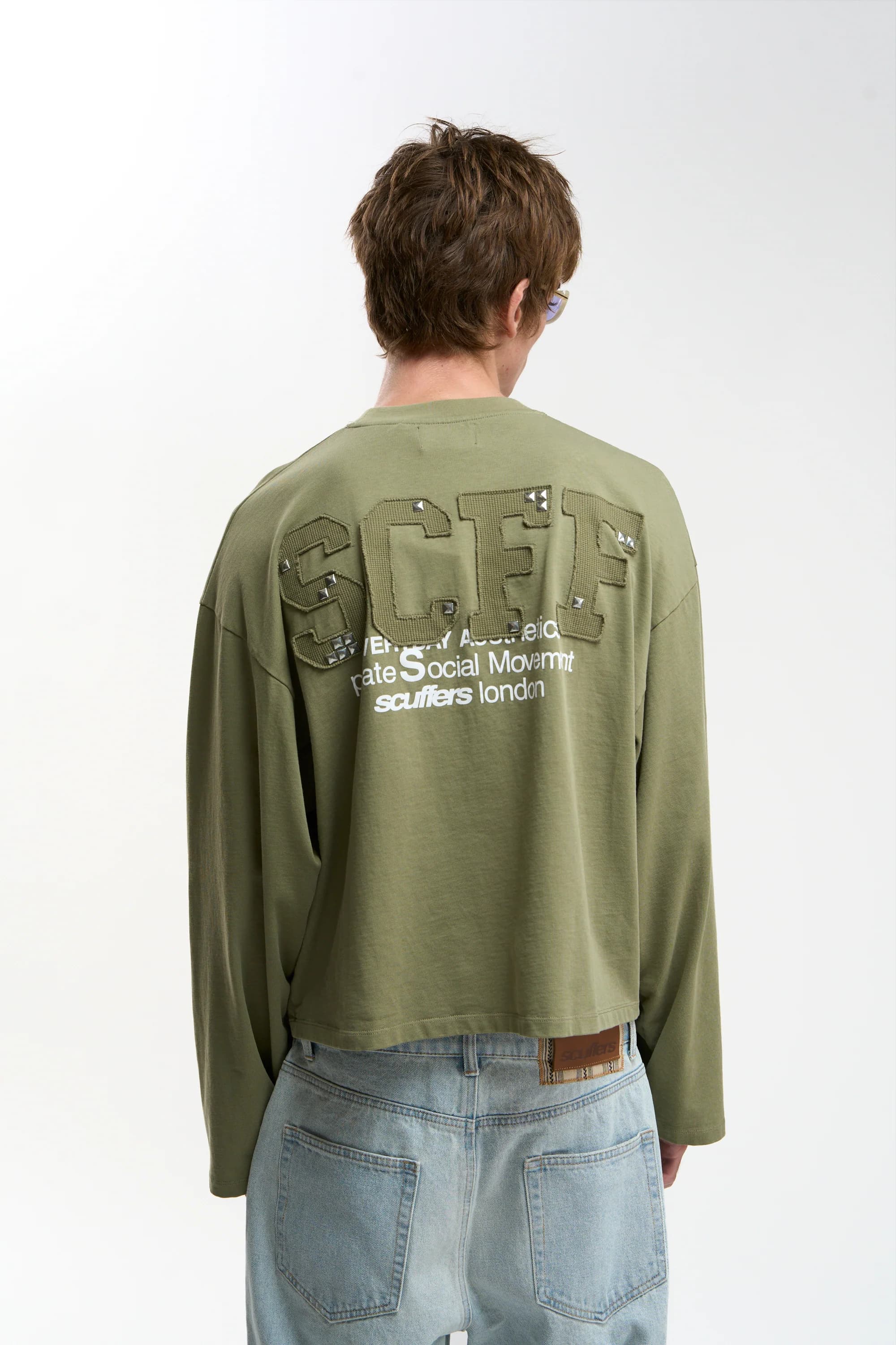 Worldwide Green Longsleeve by Scuffers