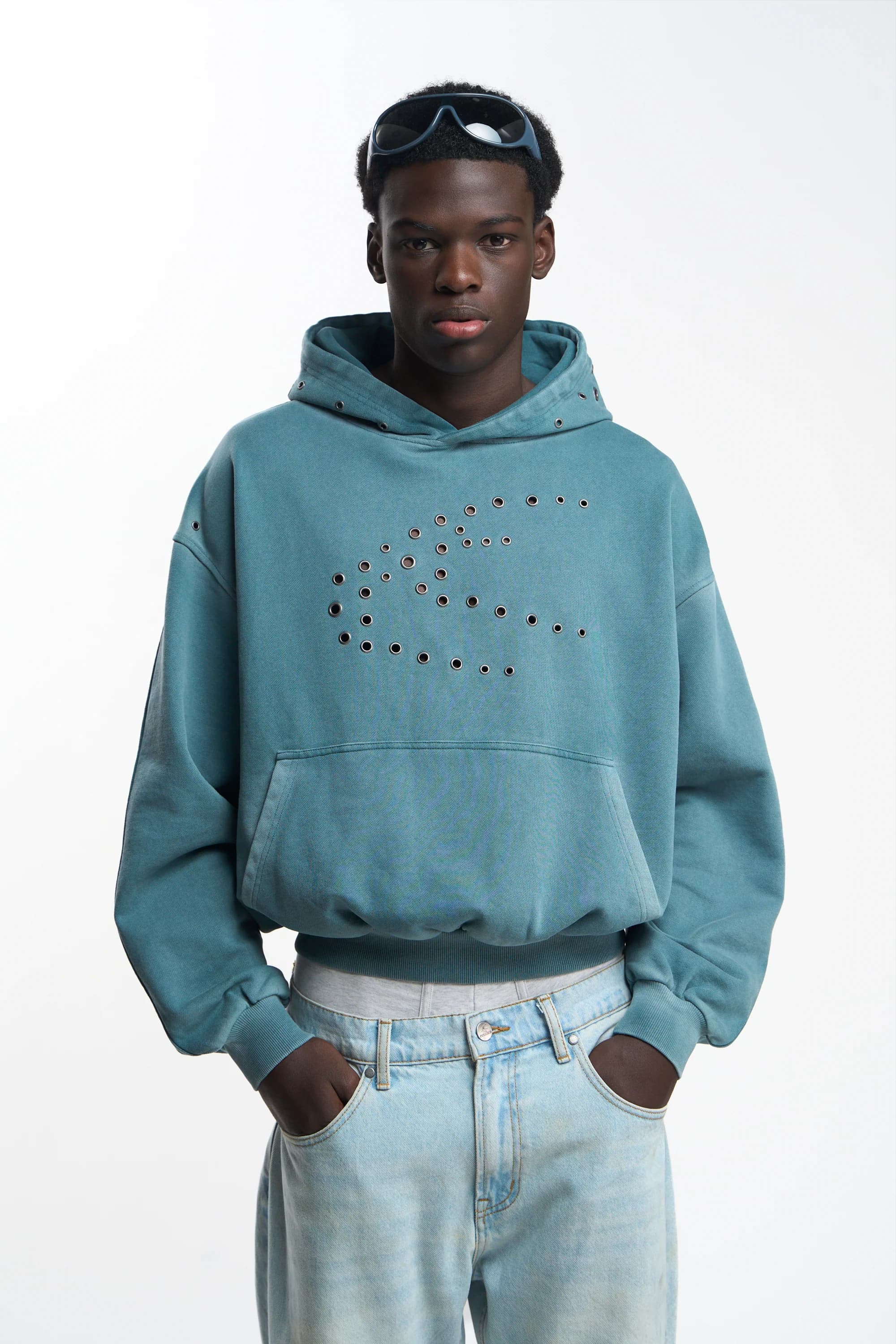 Sour Green Hoodie by Scuffers