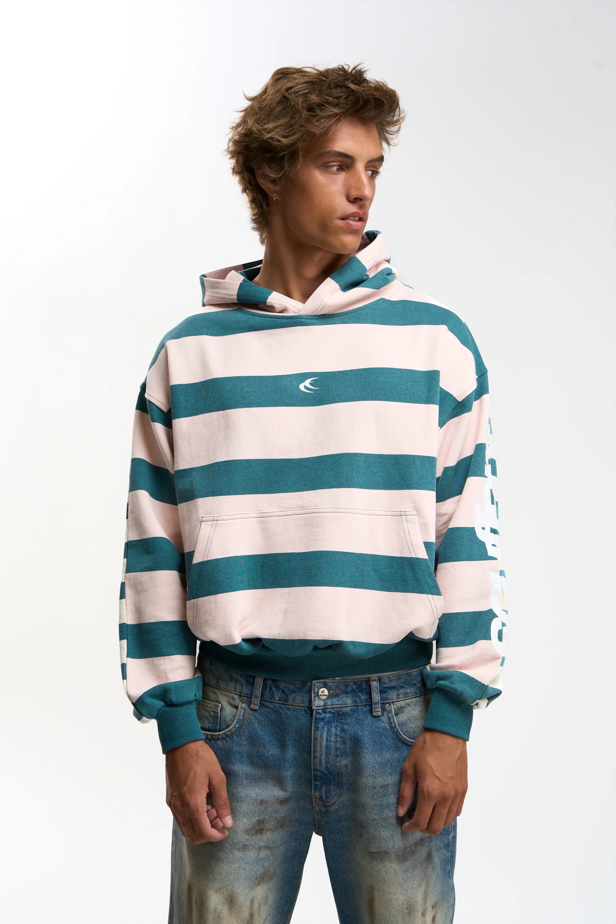 Carpet Pink Hoodie by Scuffers