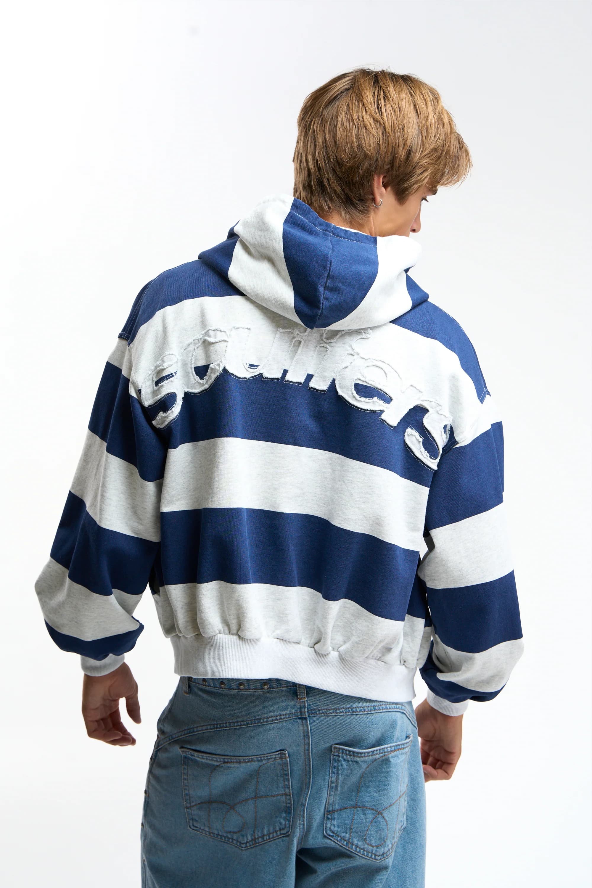 Club Navy Zipper by Scuffers