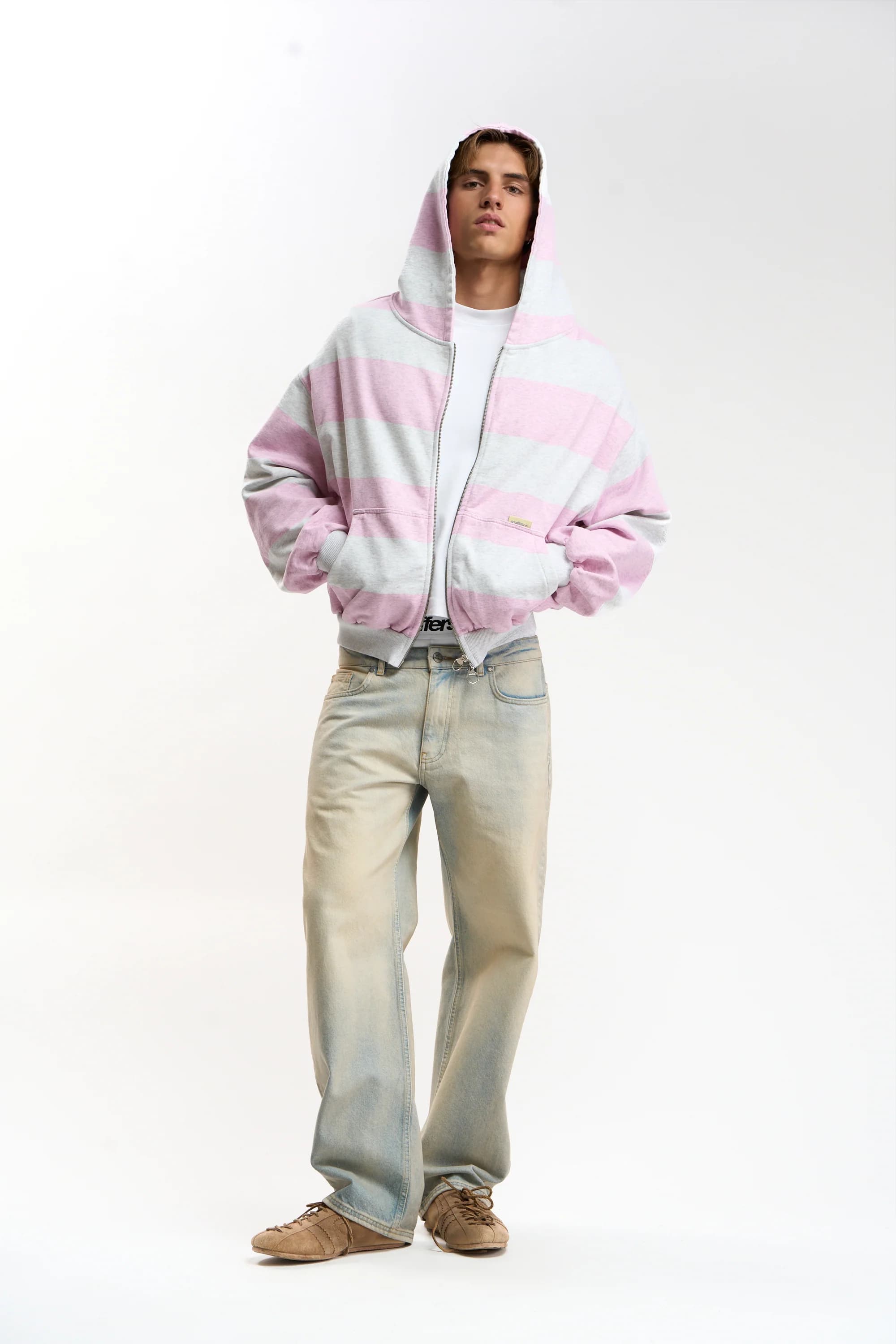 Club Pink Zipper by Scuffers