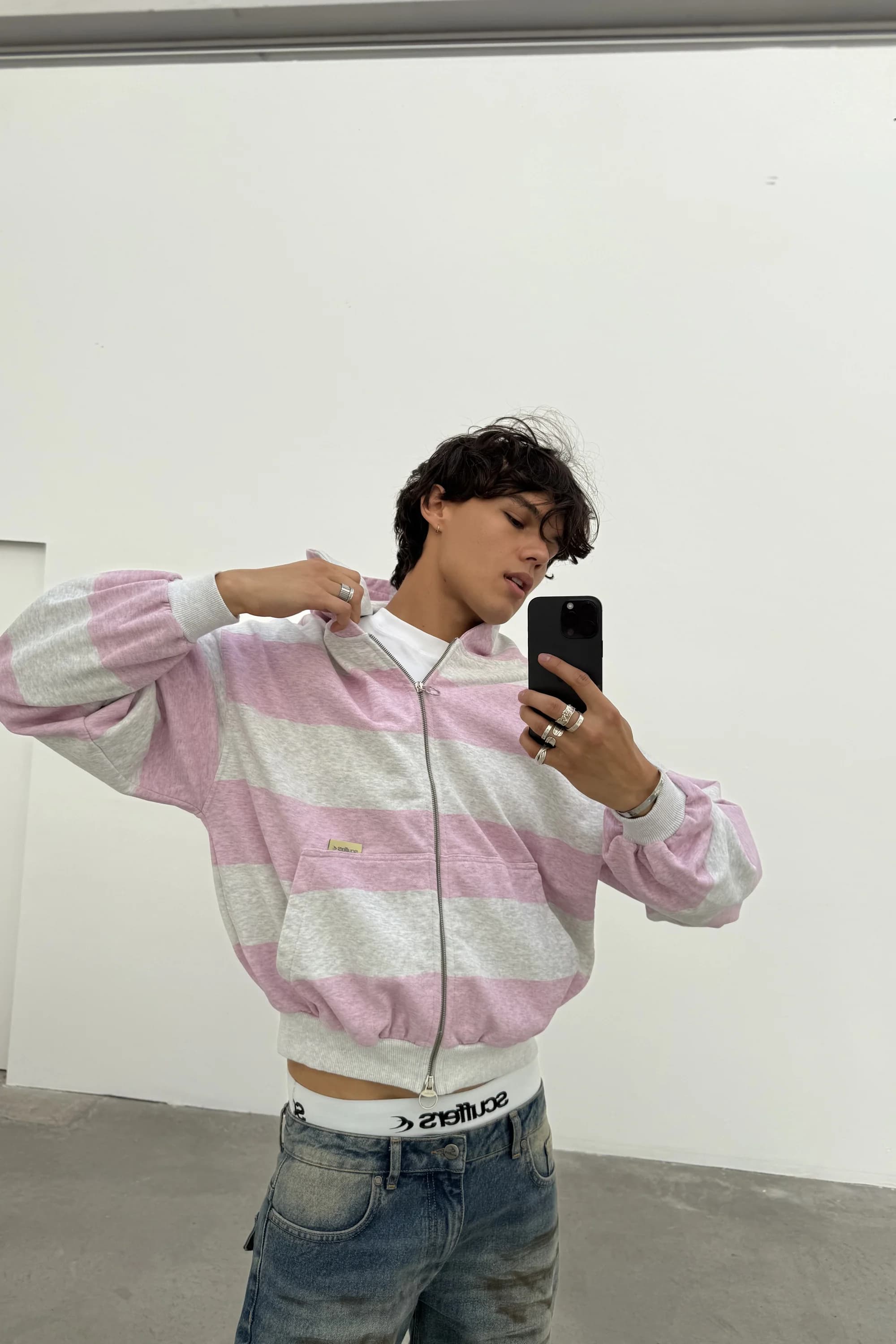 Club Pink Zipper by Scuffers