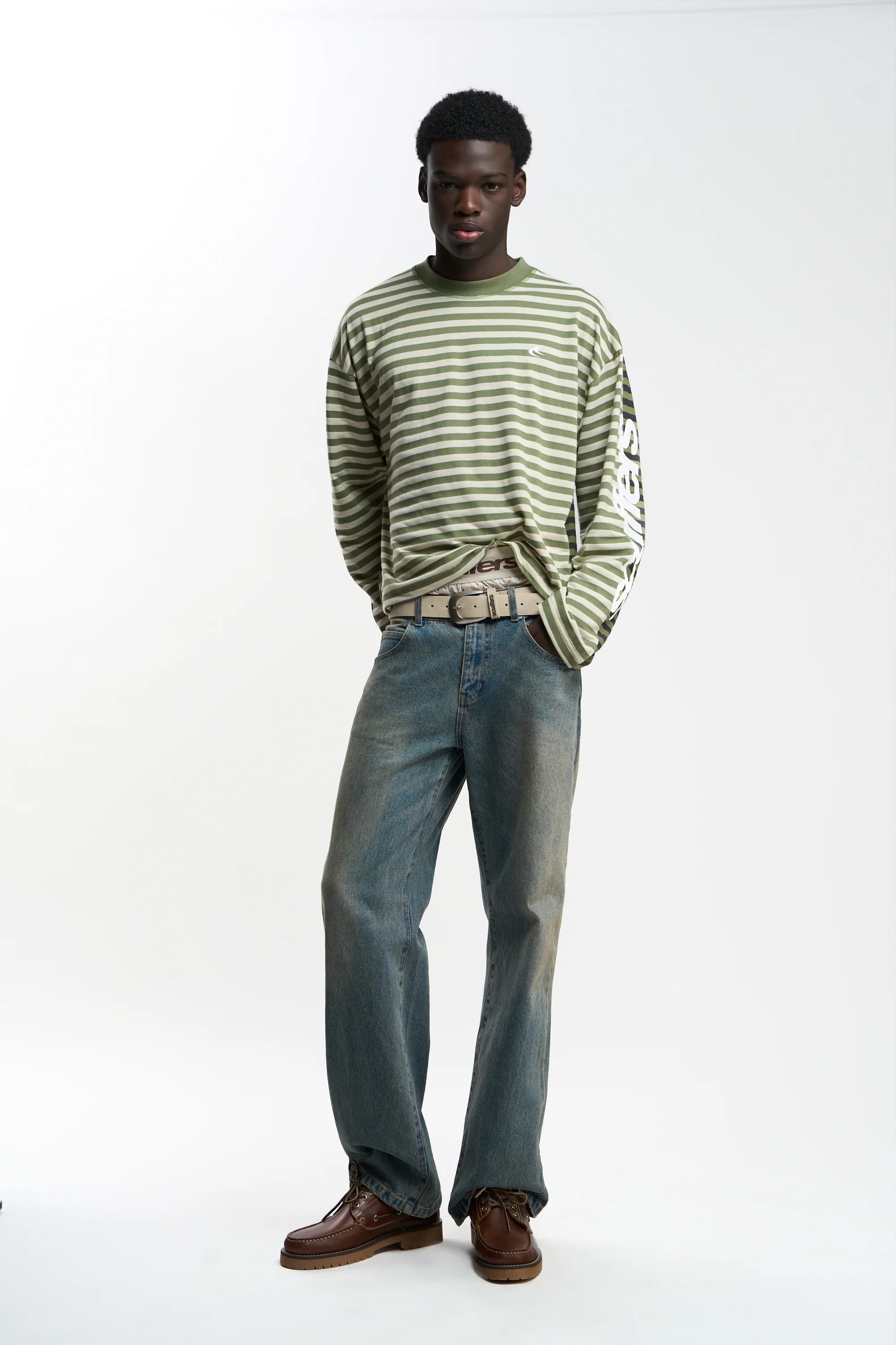 Carpet Green Longsleeve by Scuffers