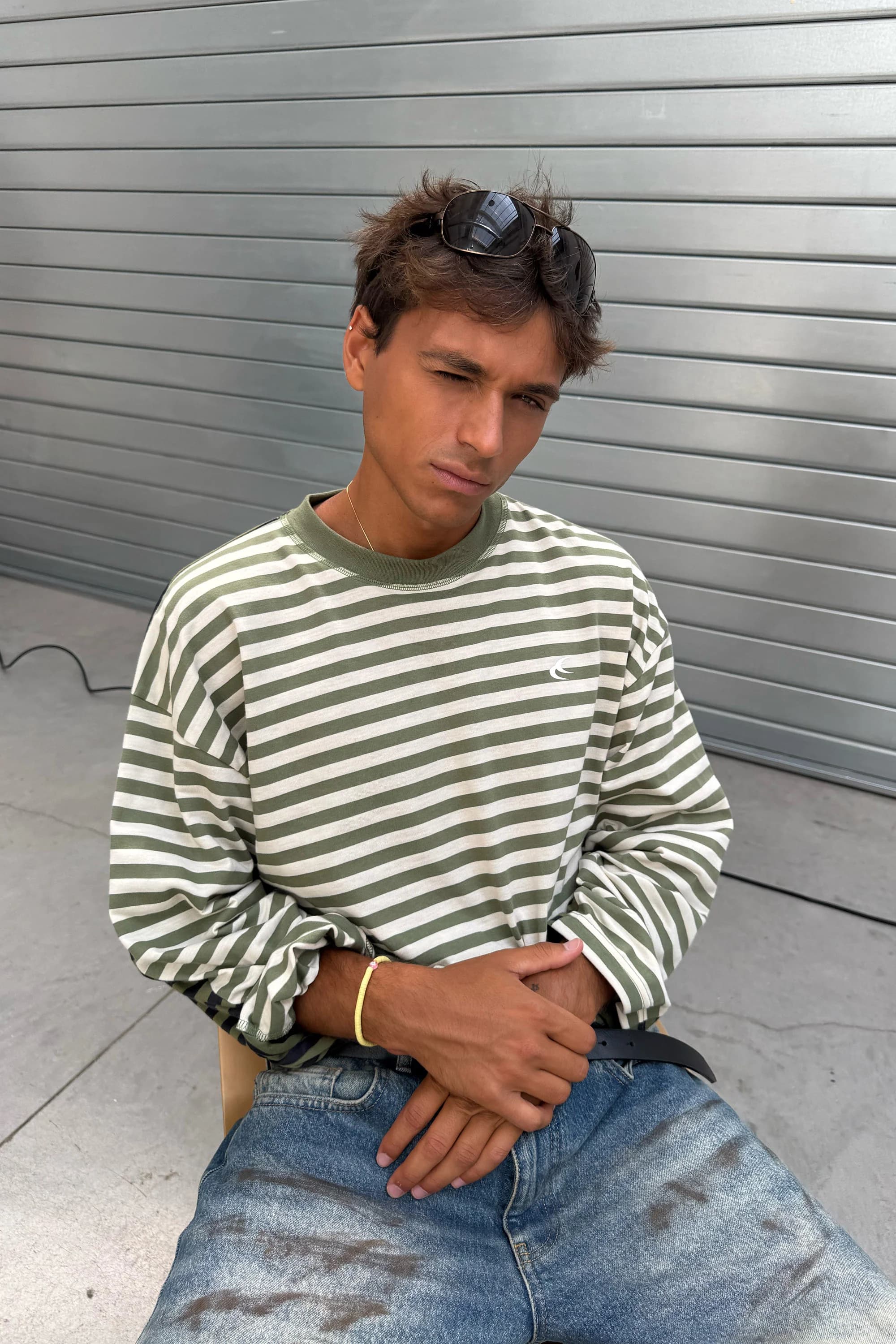Carpet Green Longsleeve by Scuffers