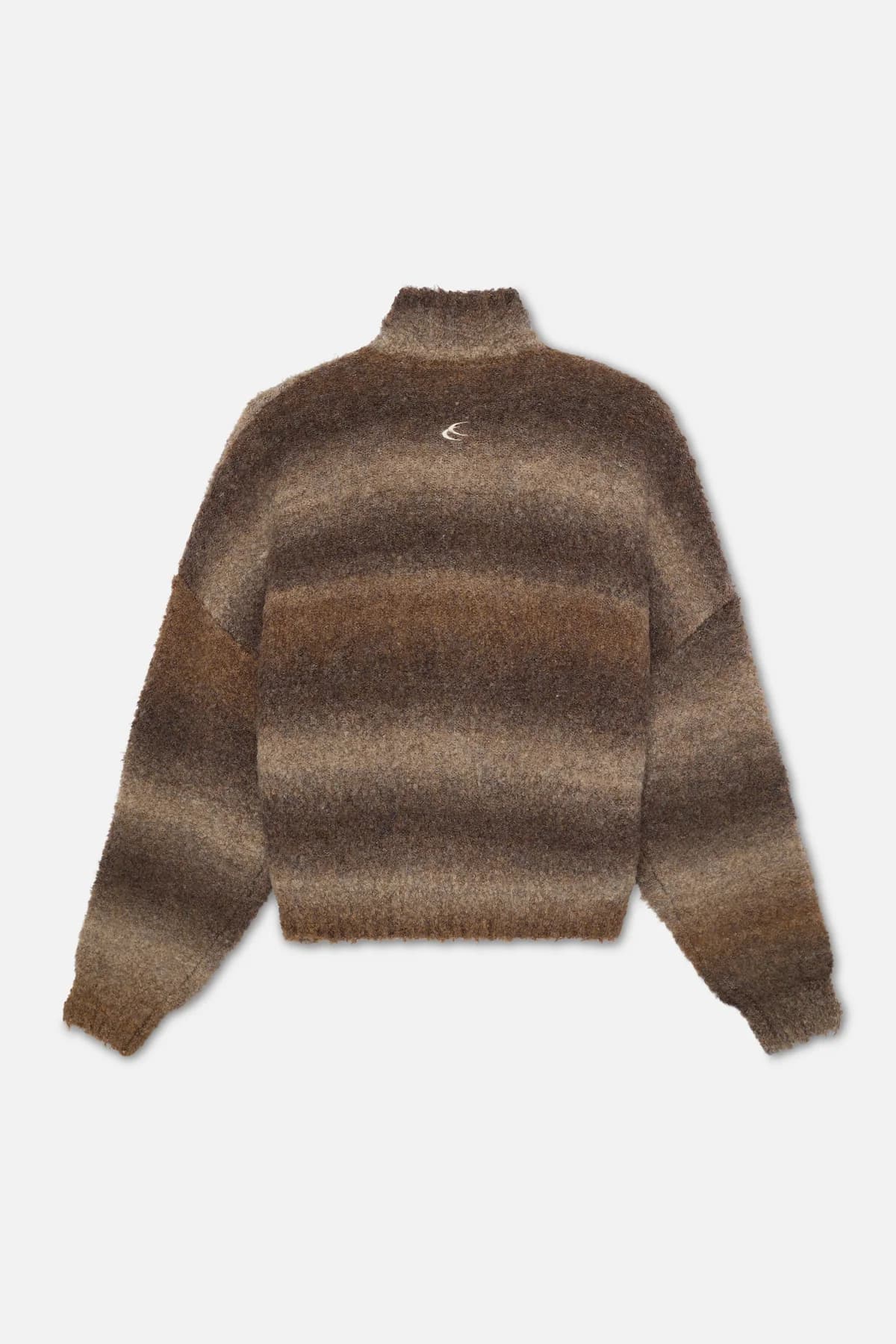 Delorette Brown Knit Zipper 7