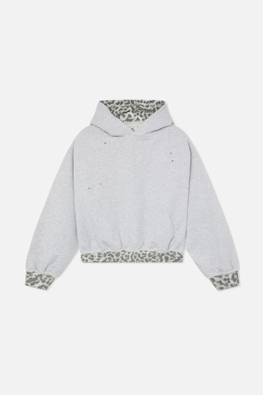 Leo Grey Melange Hoodie 7