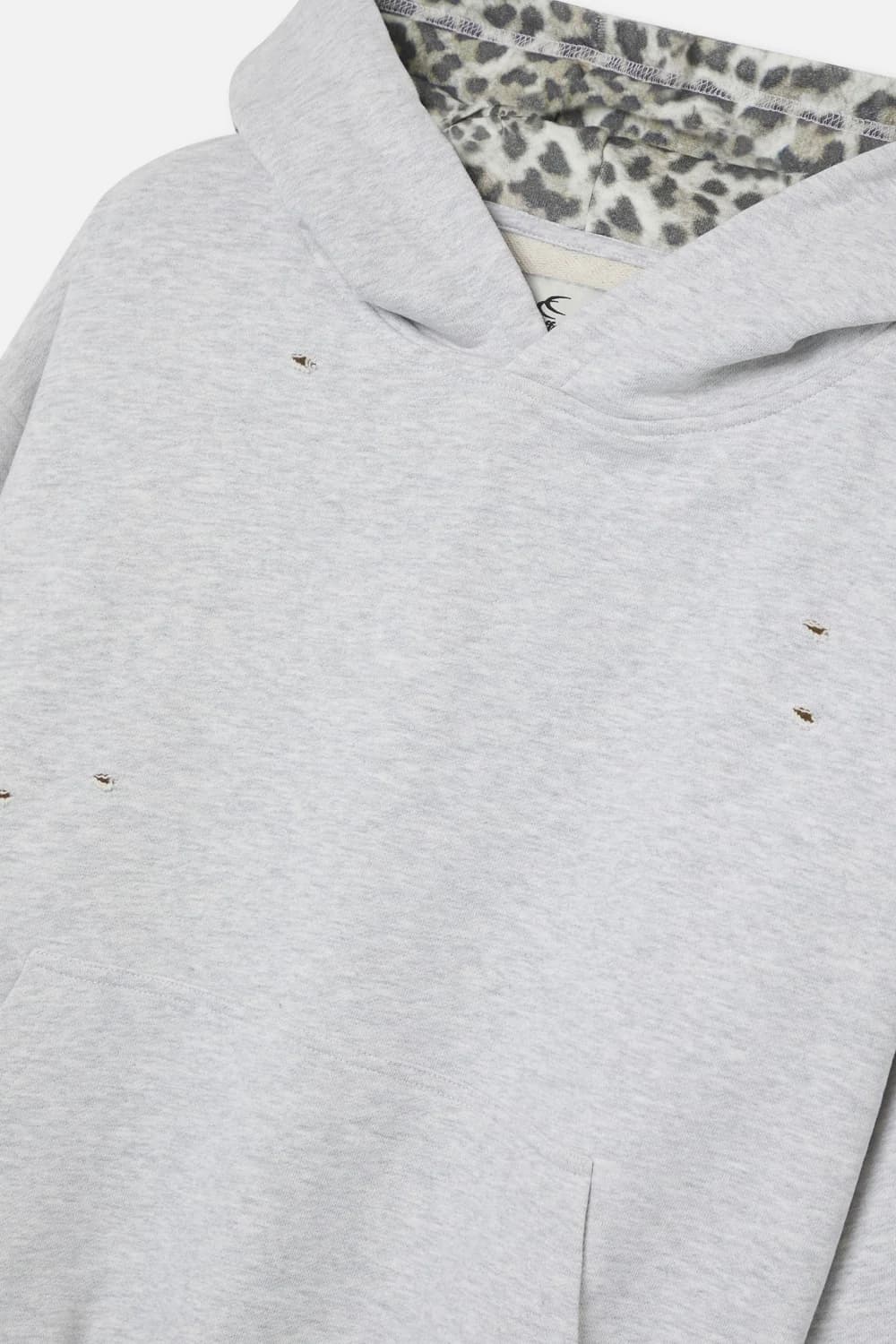 Leo Grey Melange Hoodie 9
