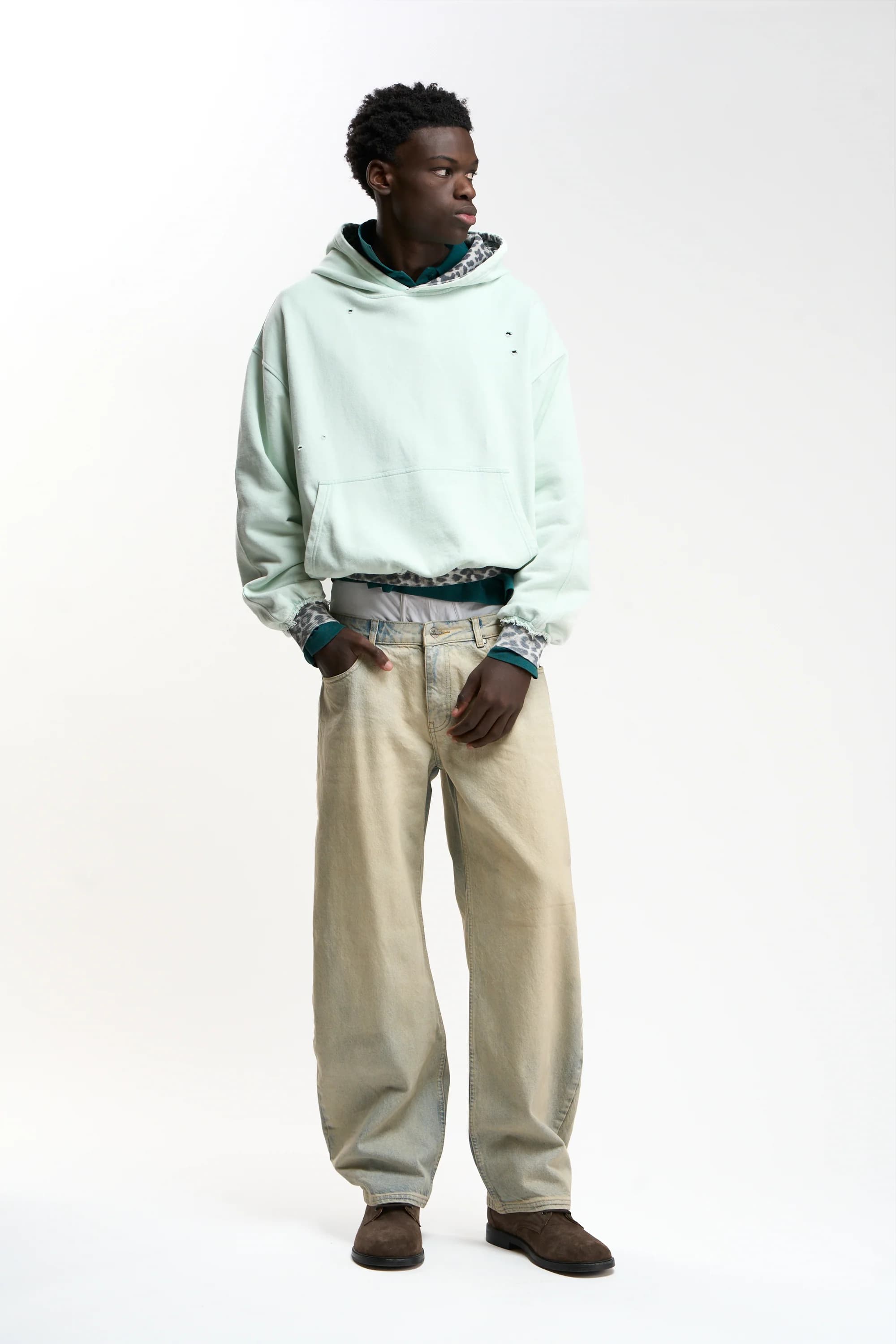 Leo Light Blue Hoodie 2