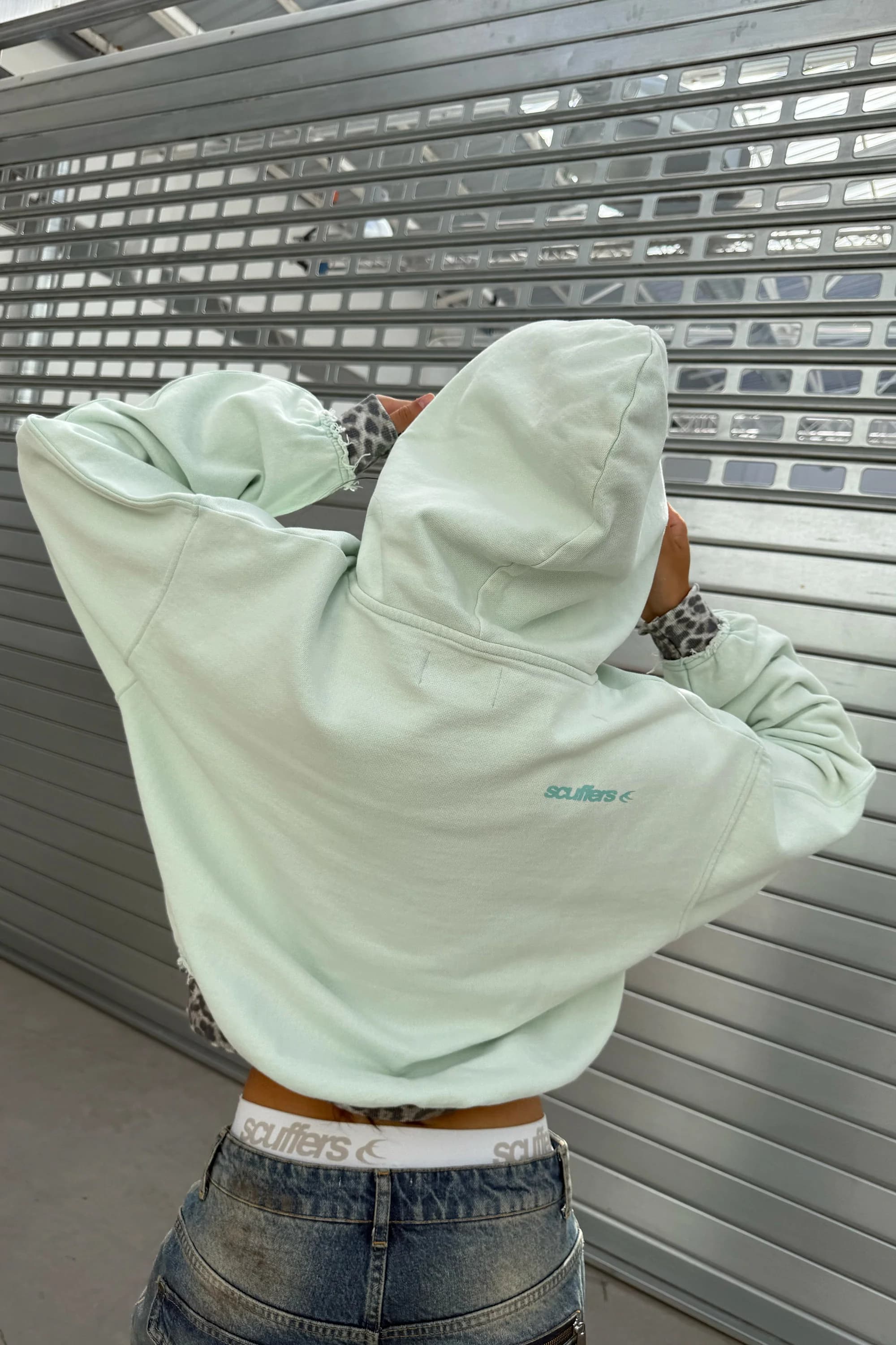 Leo Light Blue Hoodie 5