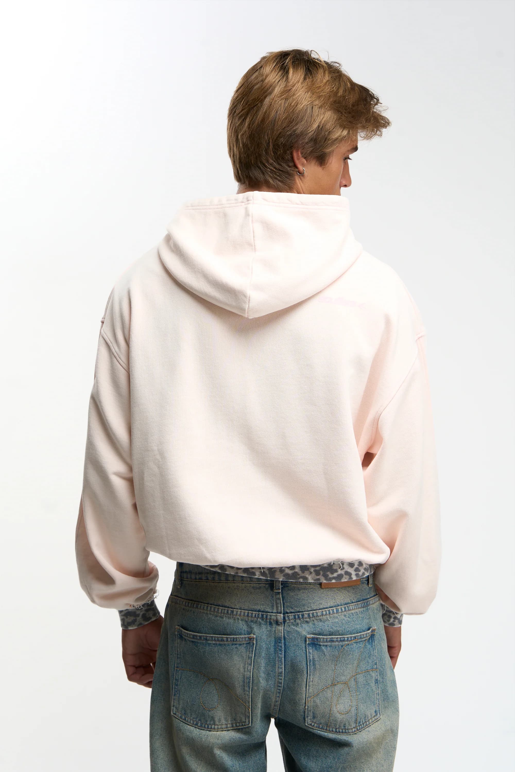Leo Light Pink Hoodie 3