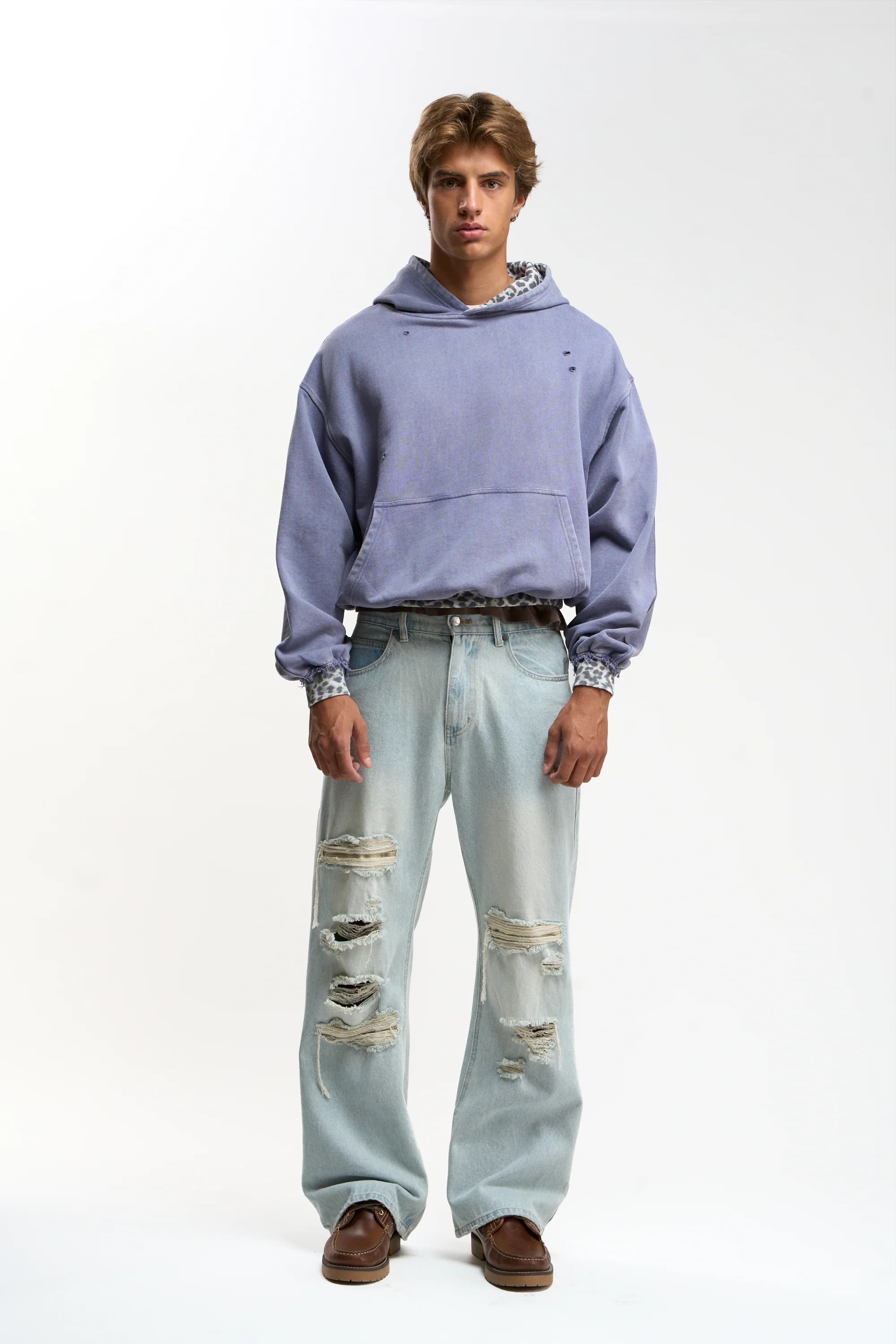 Leo Purple Hoodie 2