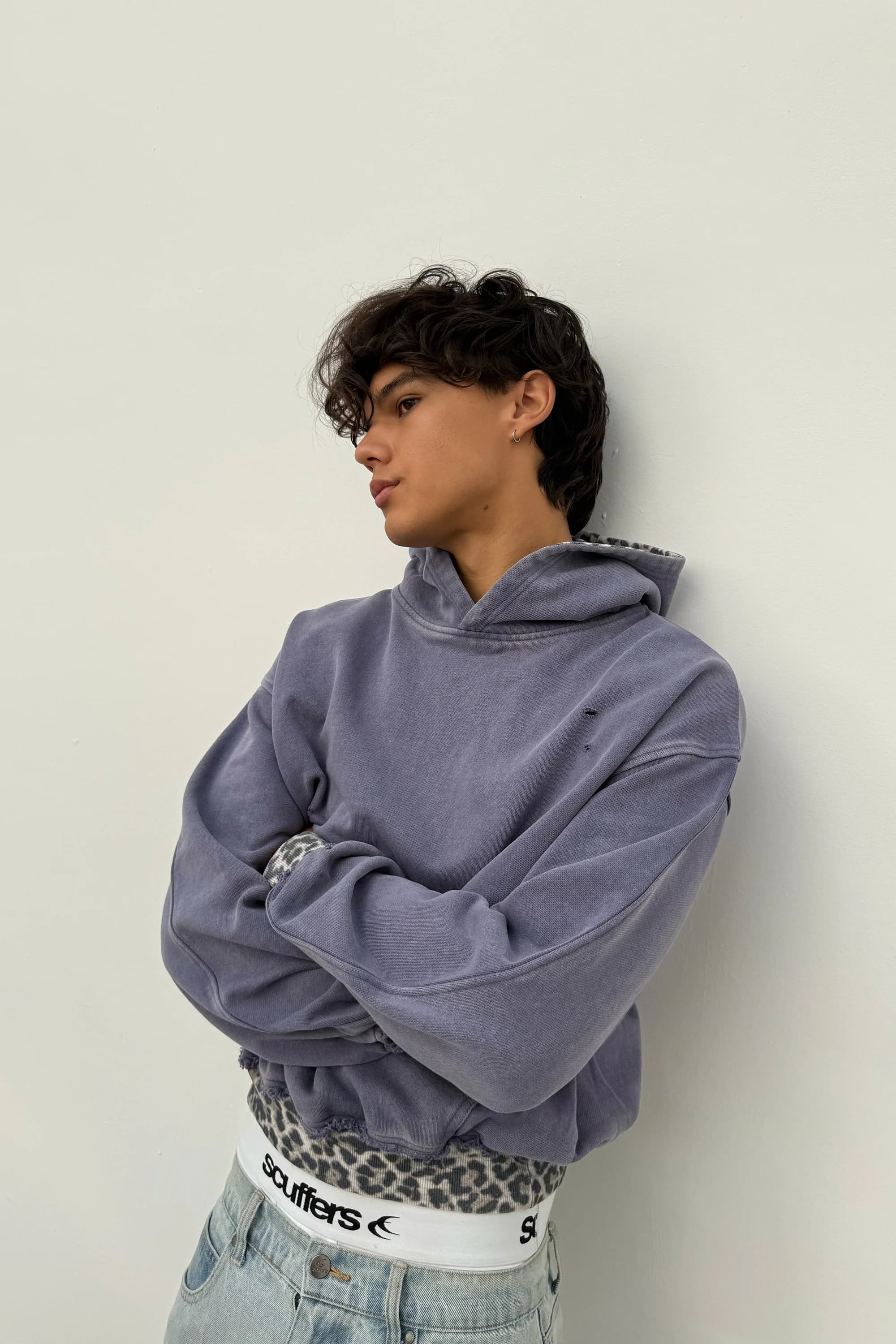 Leo Purple Hoodie 5