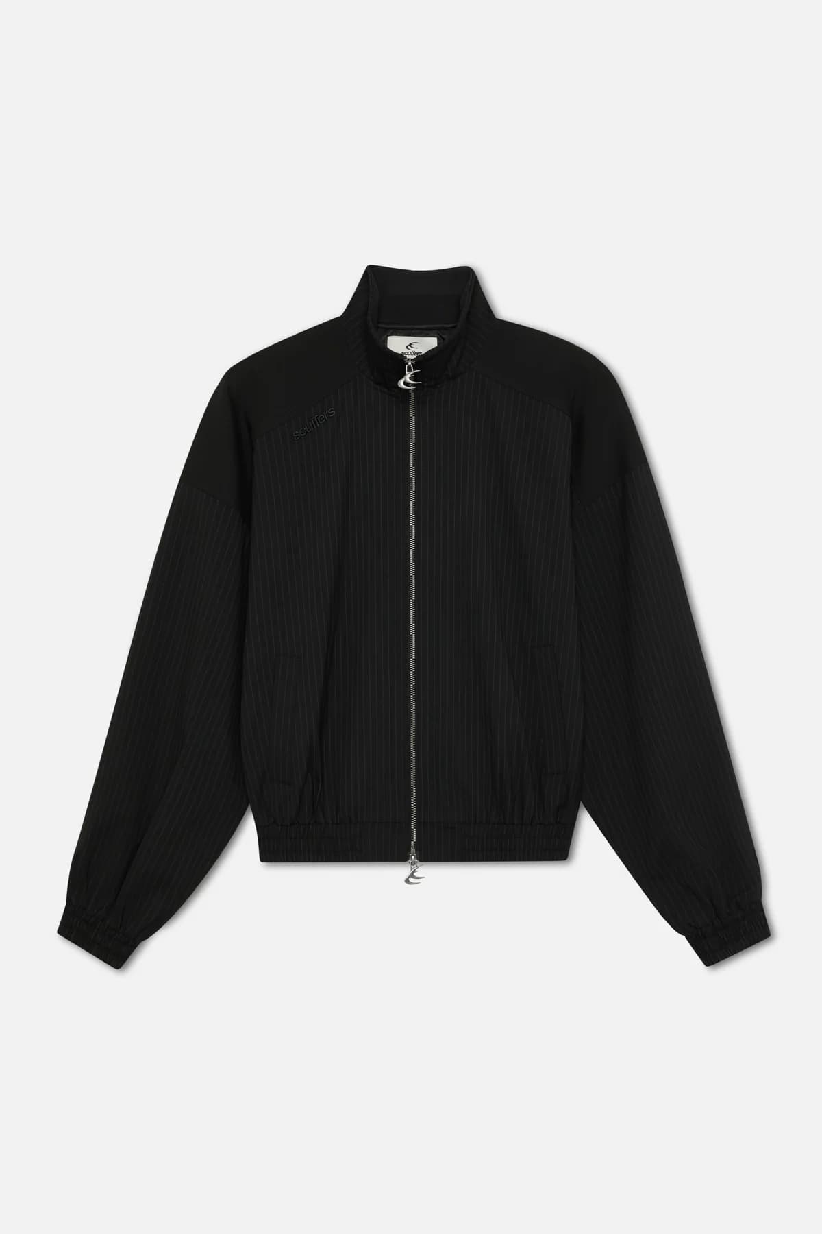 Nautica Black Pinstripe Jacket 6