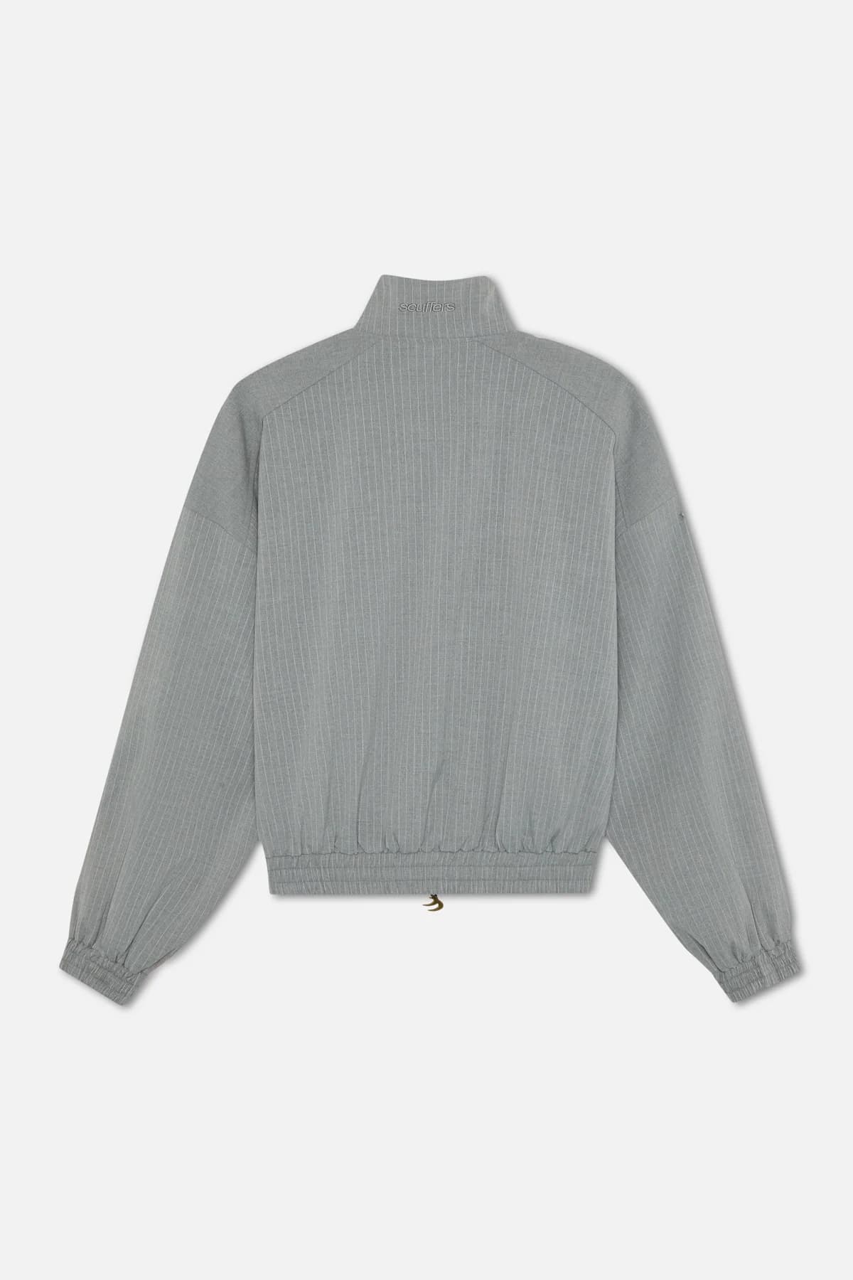 Nautica Grey Pinstripe Jacket 7