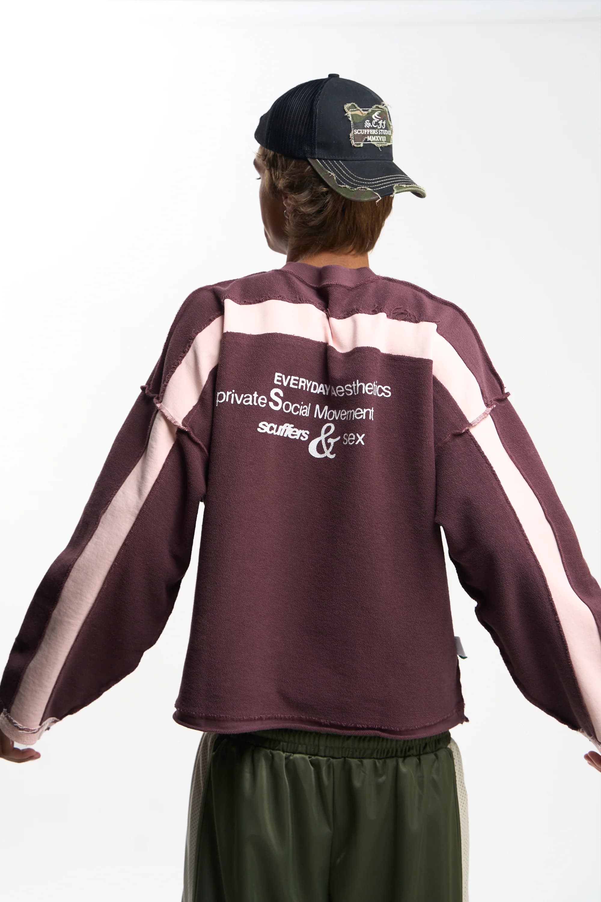 Dye Tech Burgundy Sweatshirt 3