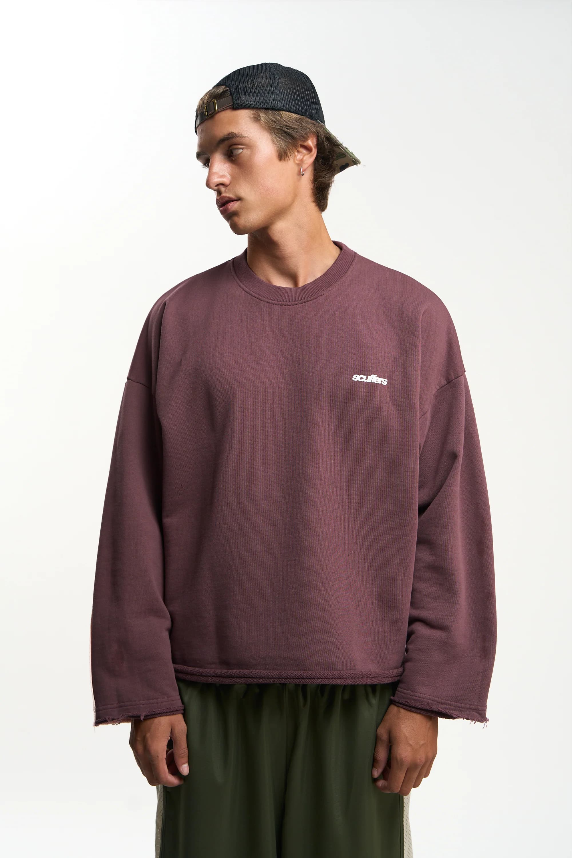 Dye Tech Burgundy Sweatshirt 4