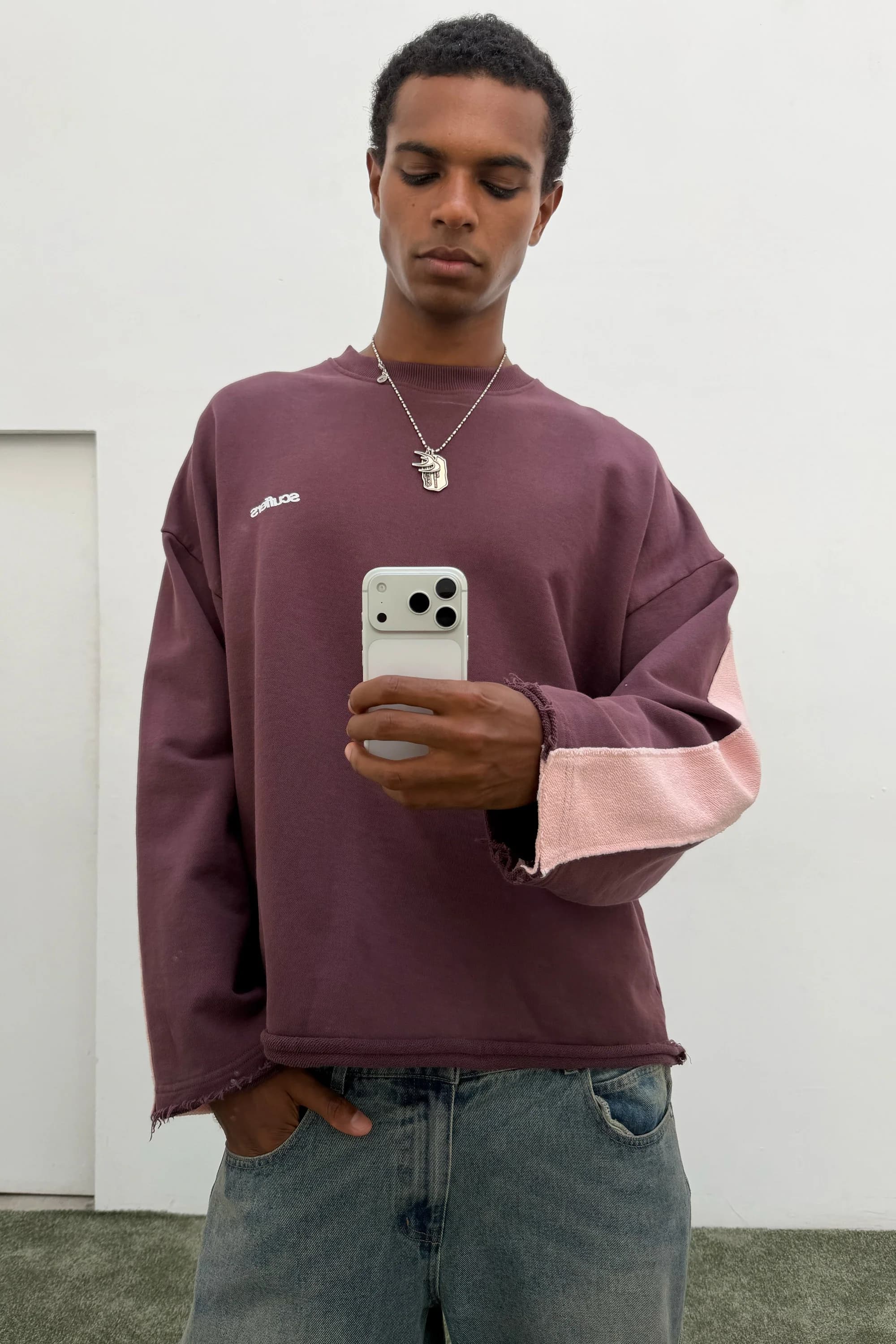 Dye Tech Burgundy Sweatshirt 8