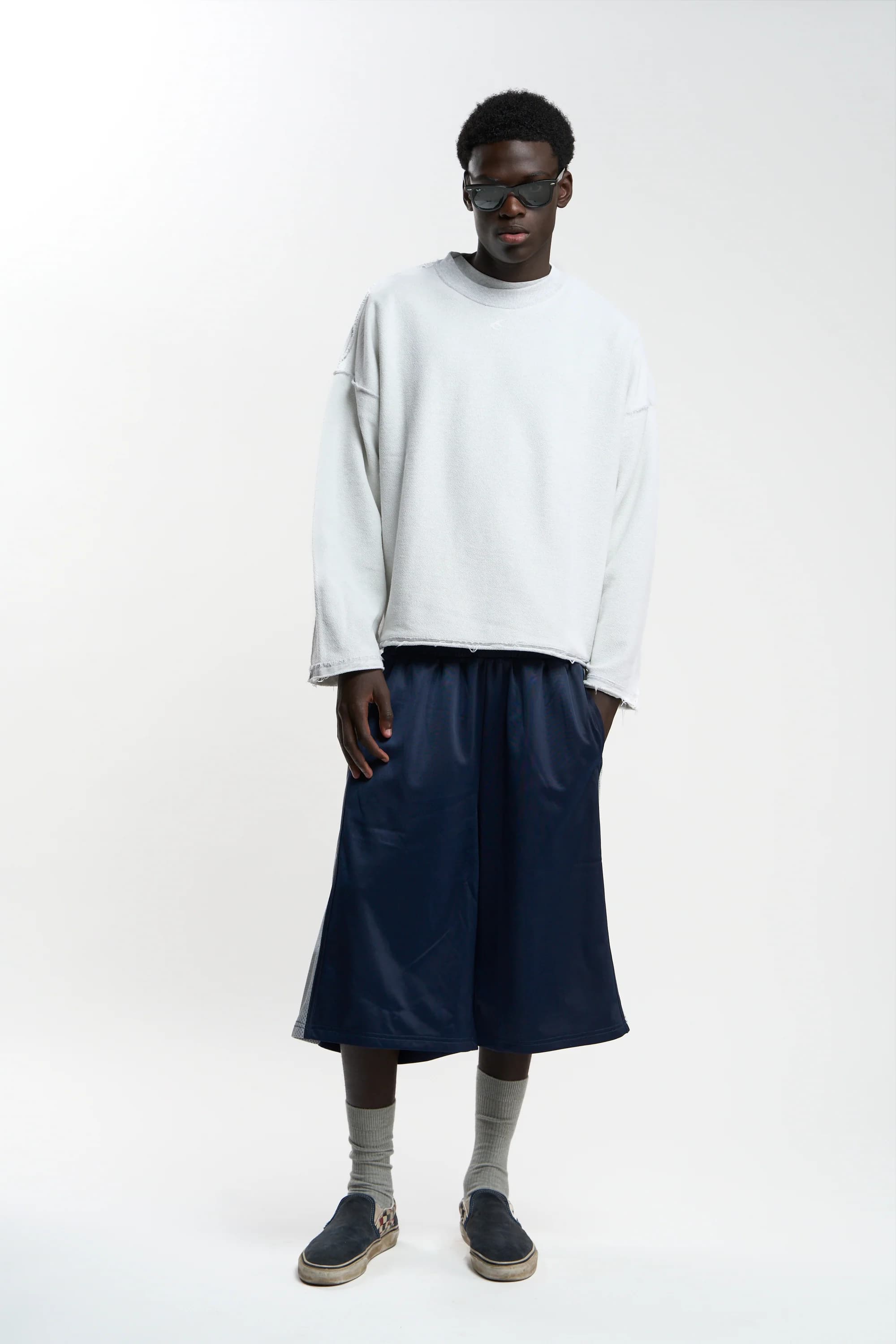 Dye Tech Grey Melange Sweatshirt 2