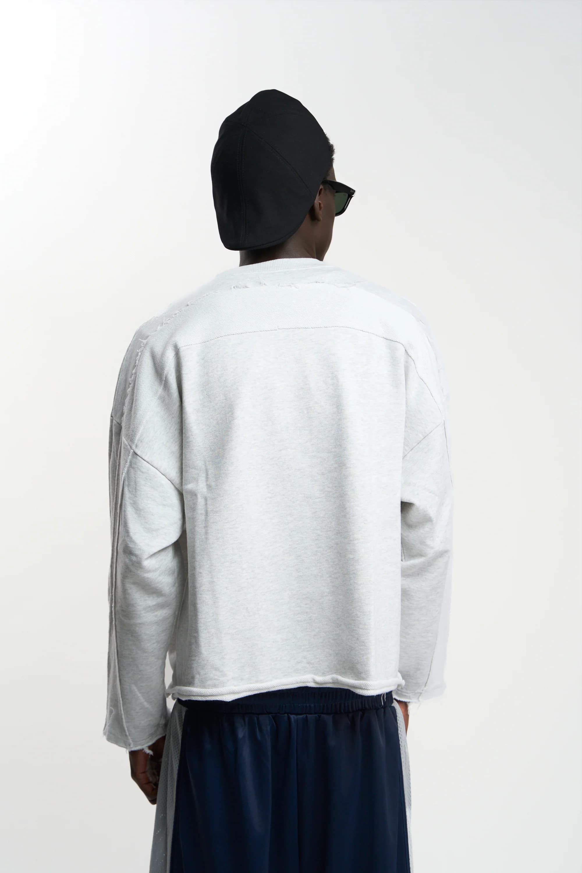 Dye Tech Grey Melange Sweatshirt 6