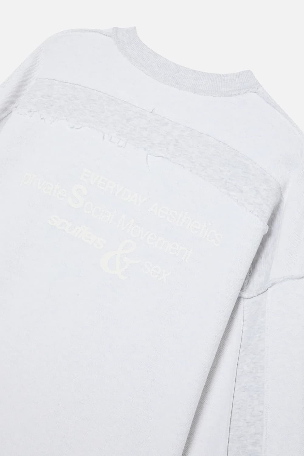 Dye Tech Grey Melange Sweatshirt 11