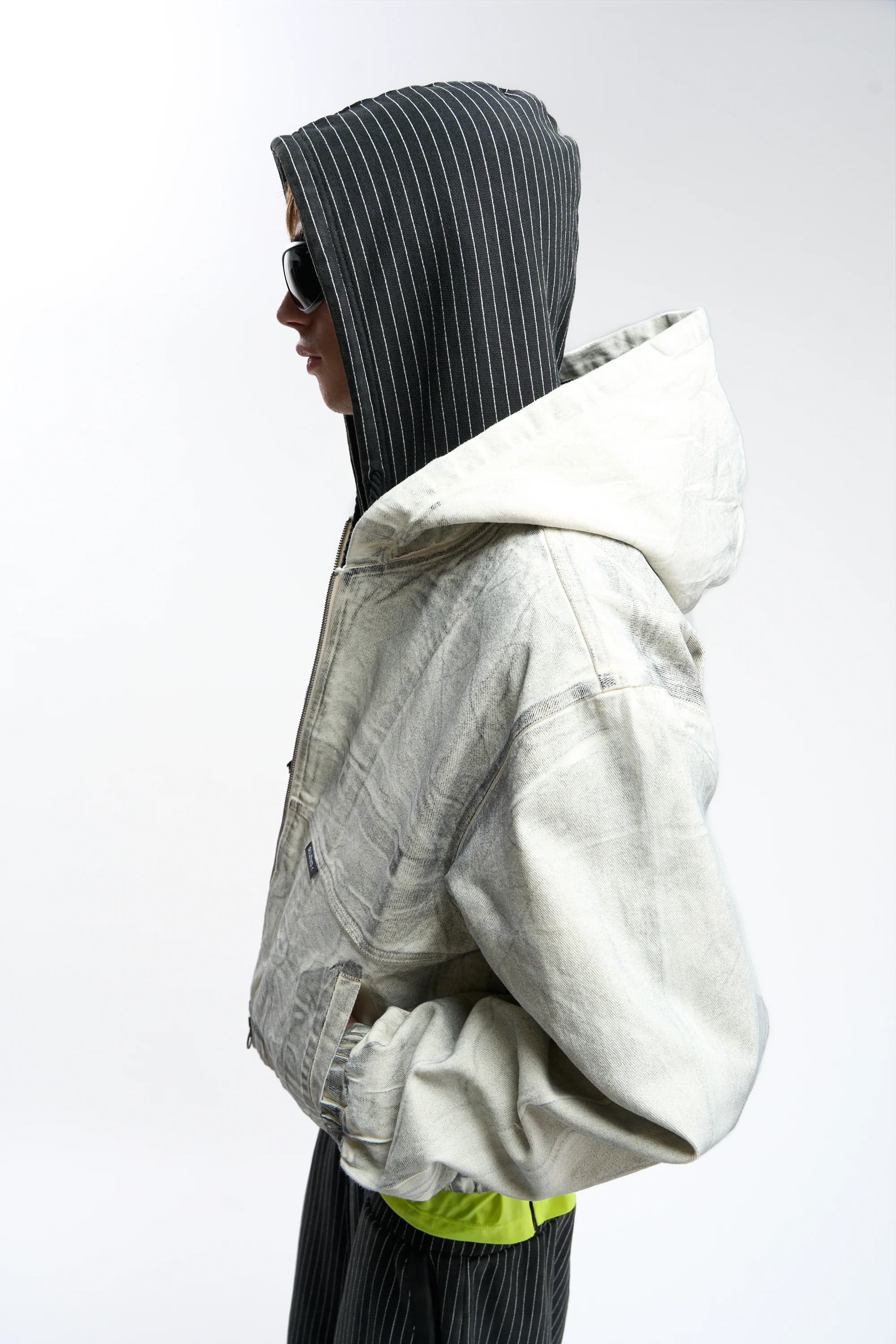 Waxed Ecru Work Jacket by Scuffers