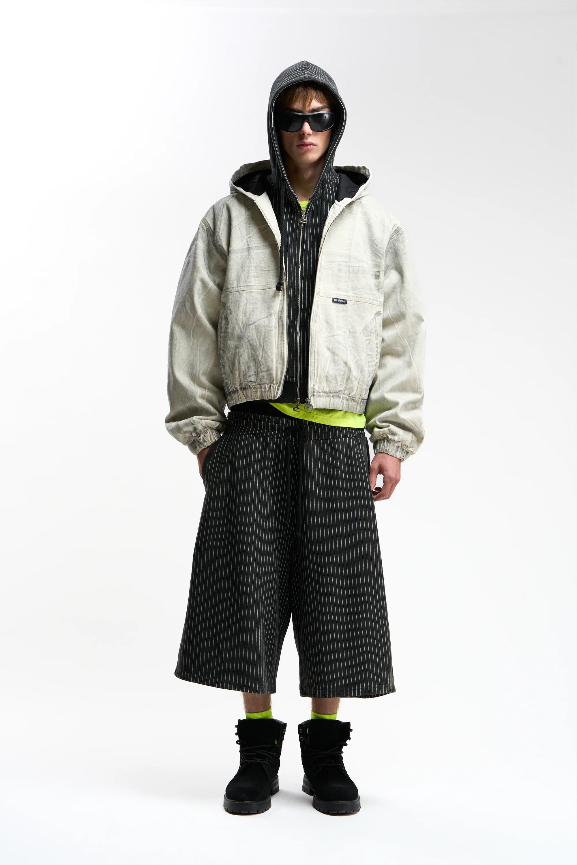 Waxed Ecru Work Jacket by Scuffers