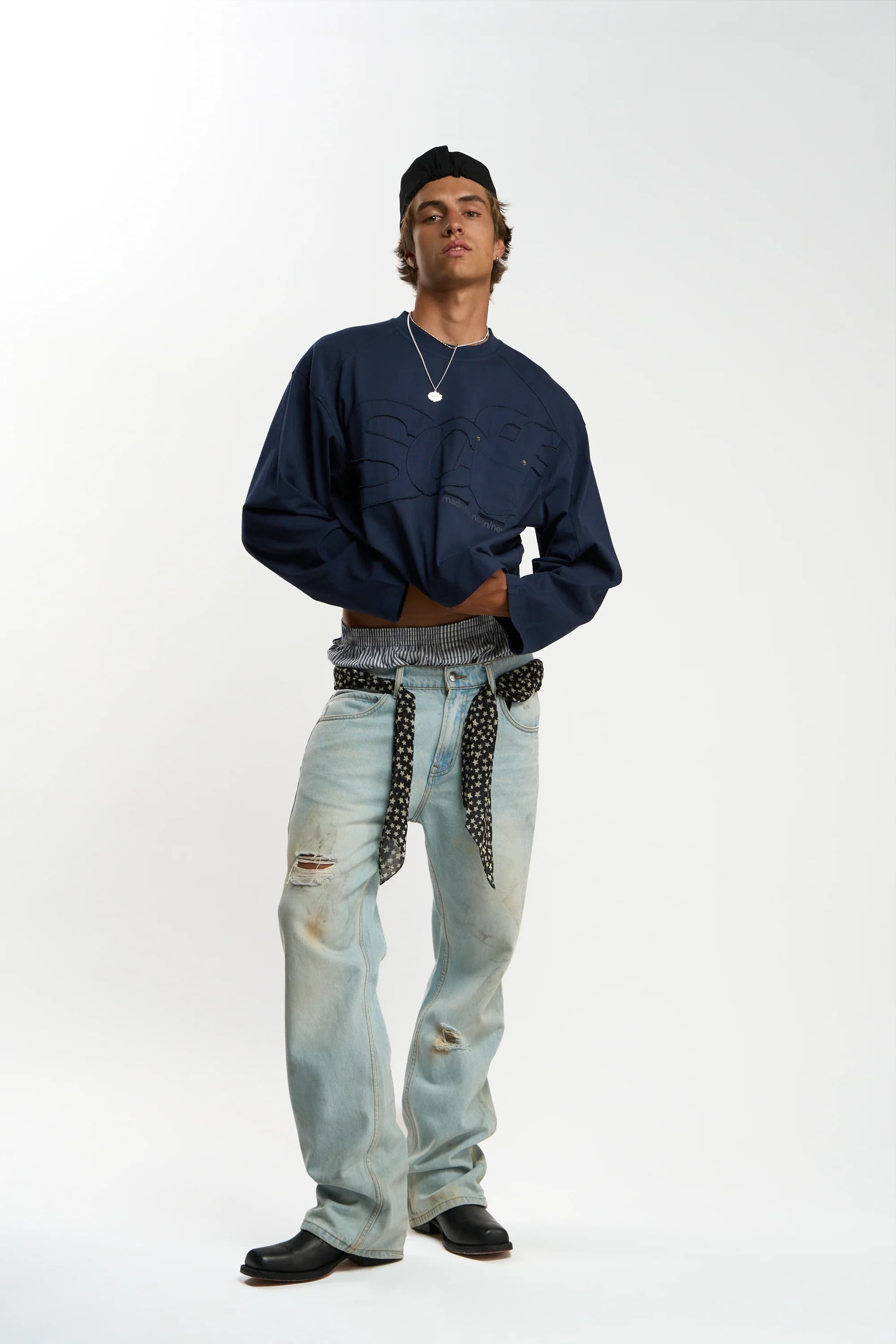 Original Navy Longsleeve 2