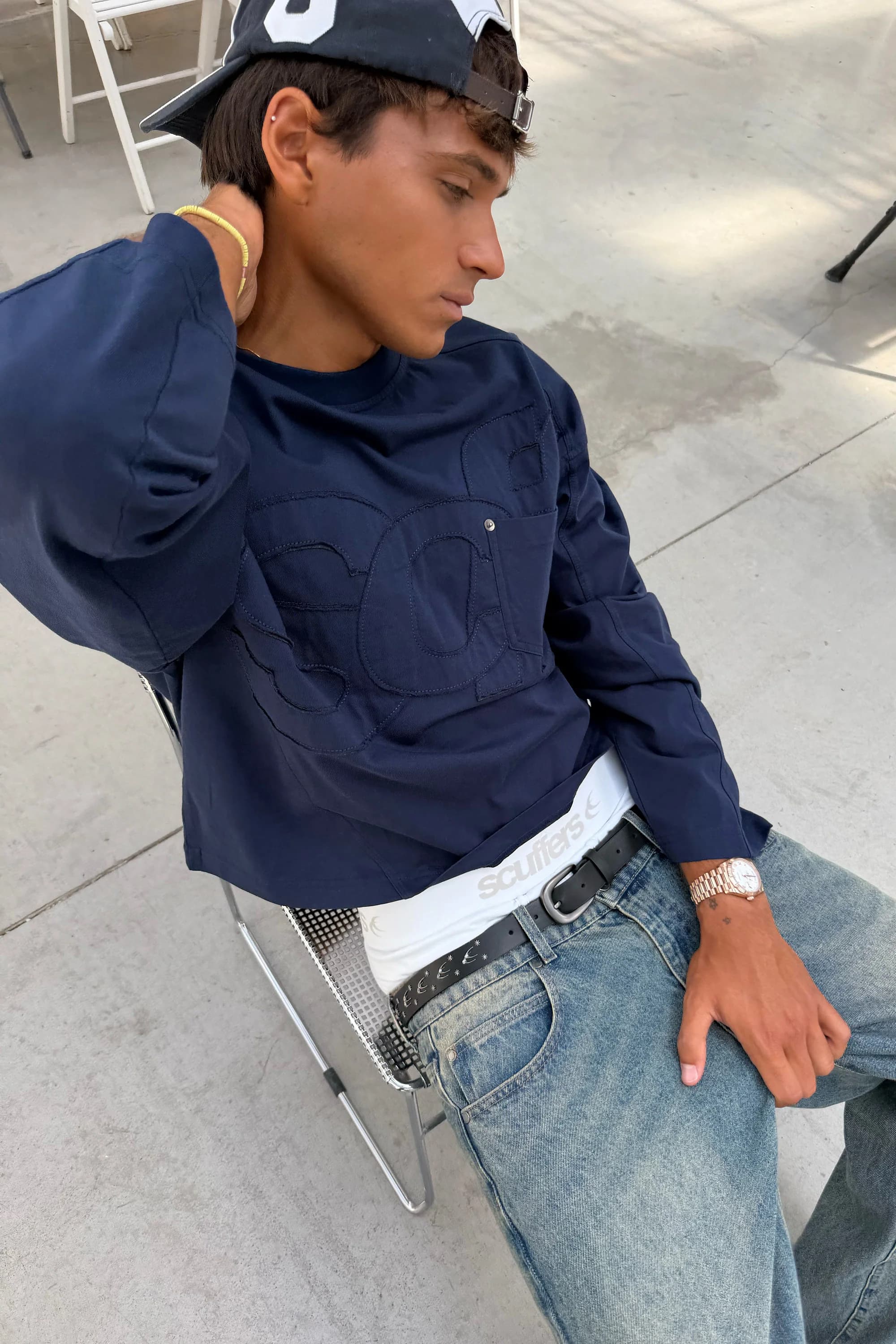 Original Navy Longsleeve 5
