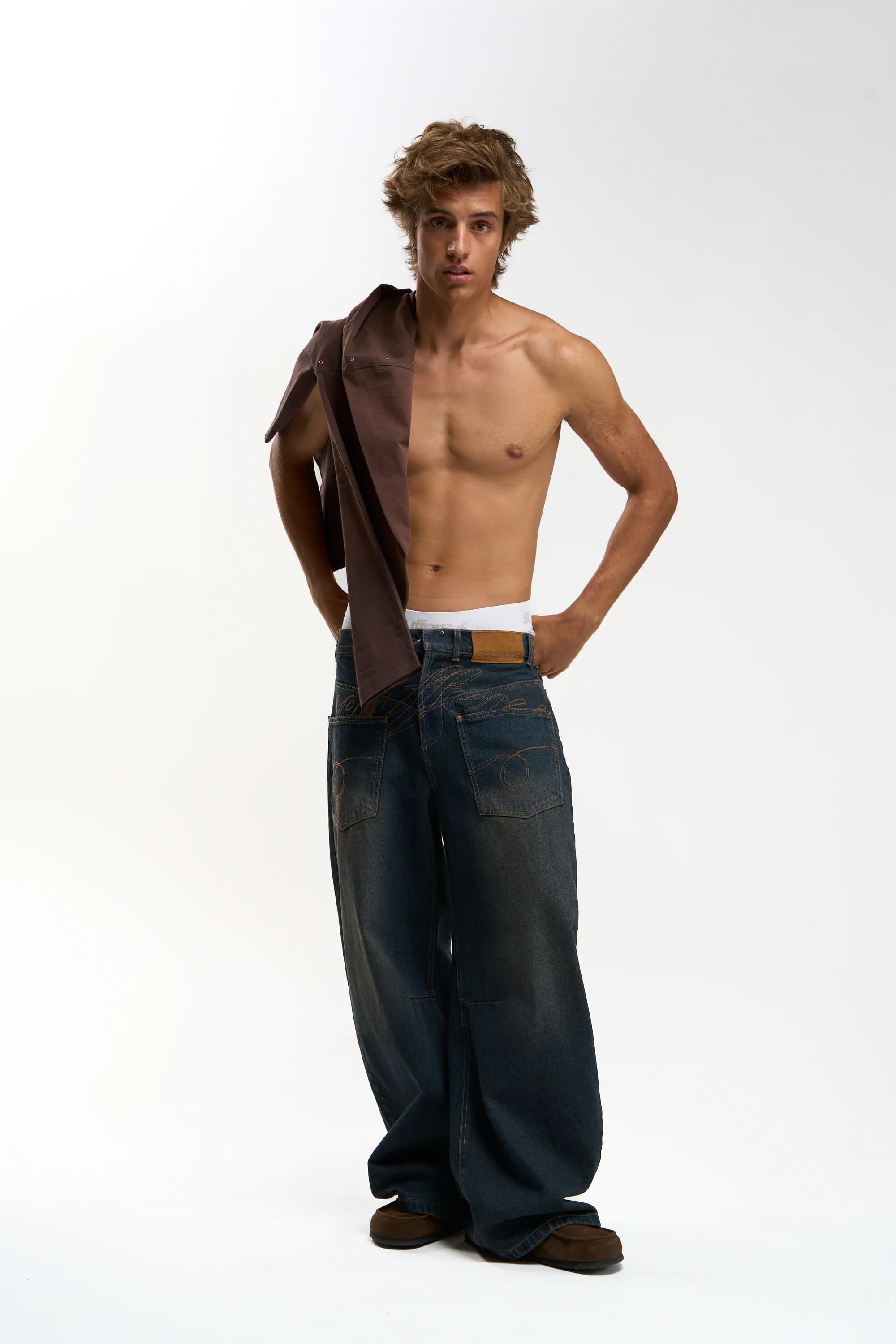 Check Blue Pants 2