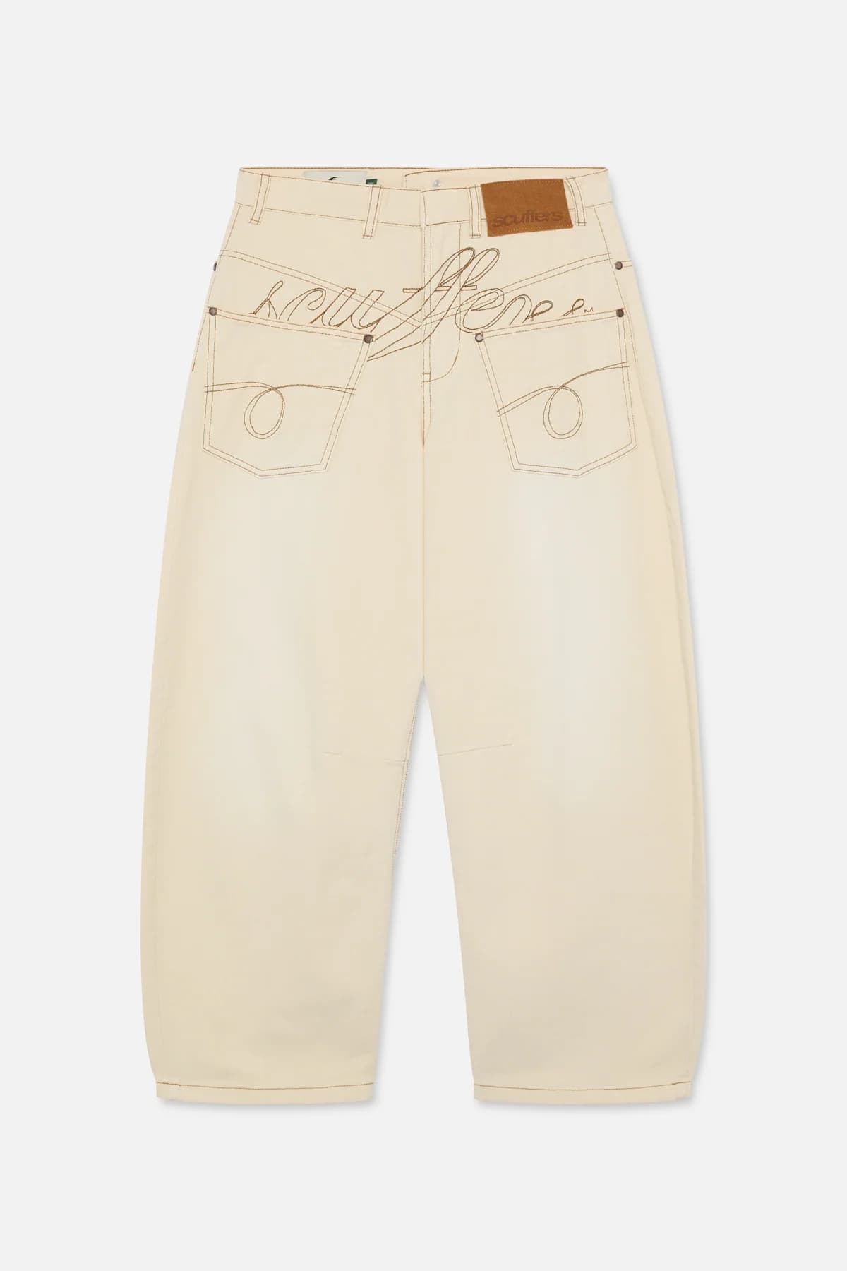 Check Ecru Pants 8