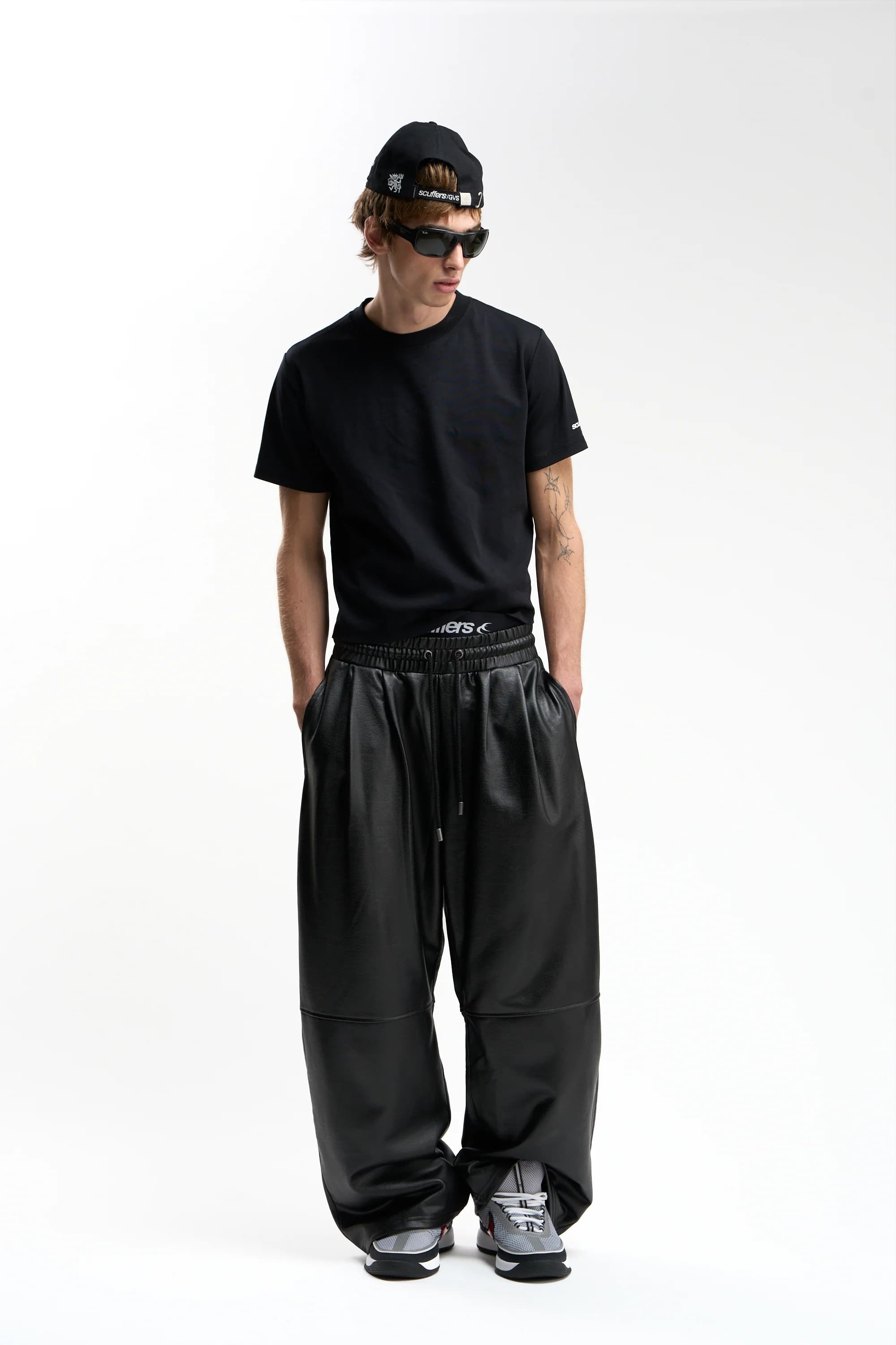 Cuir Black Pants 2