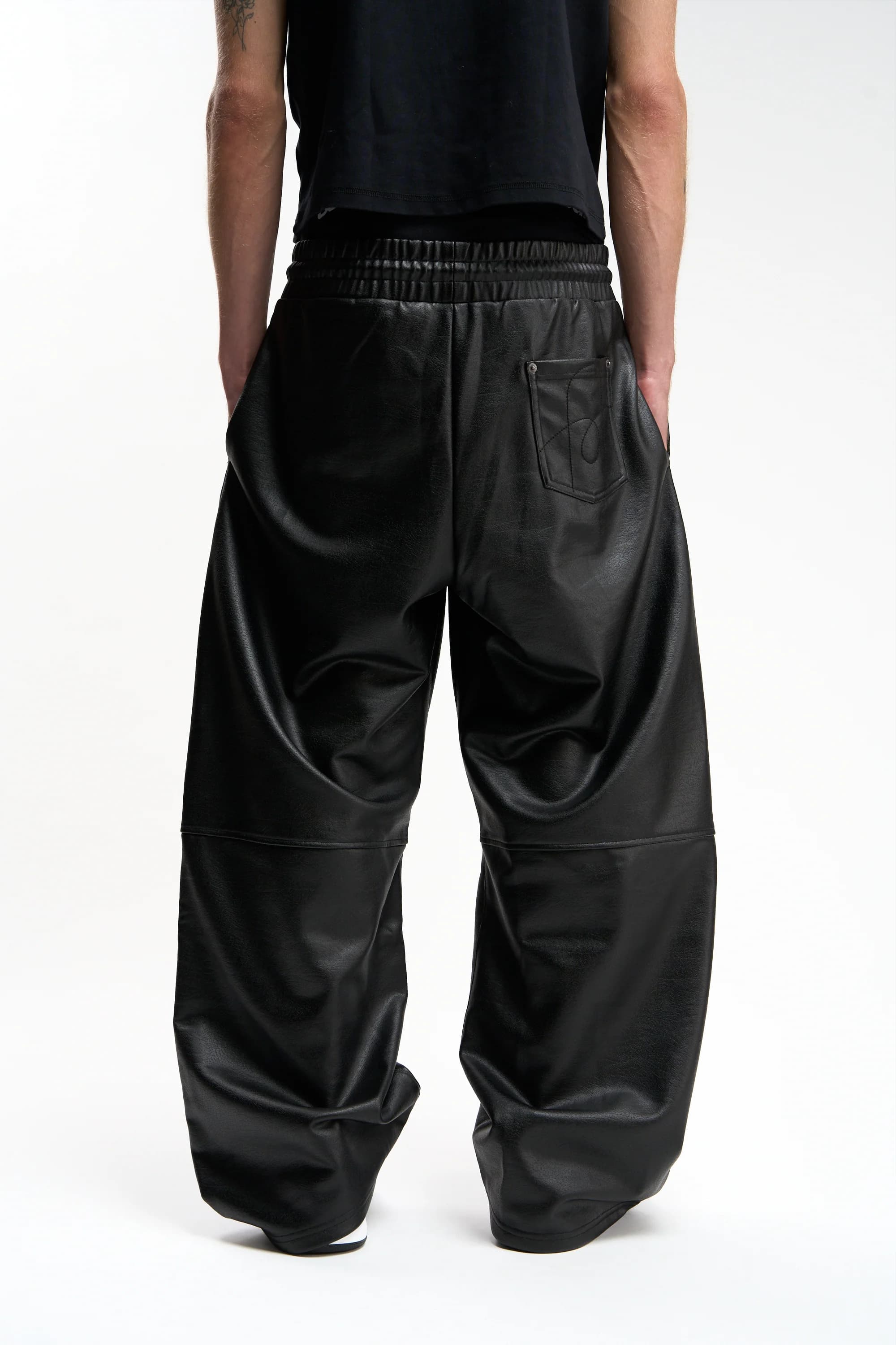 Cuir Black Pants 3