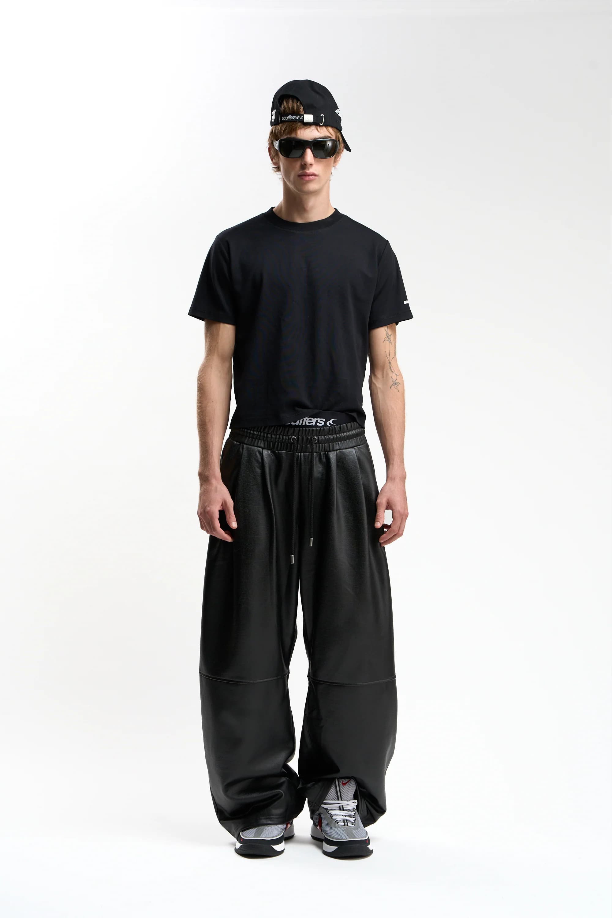 Cuir Black Pants 6