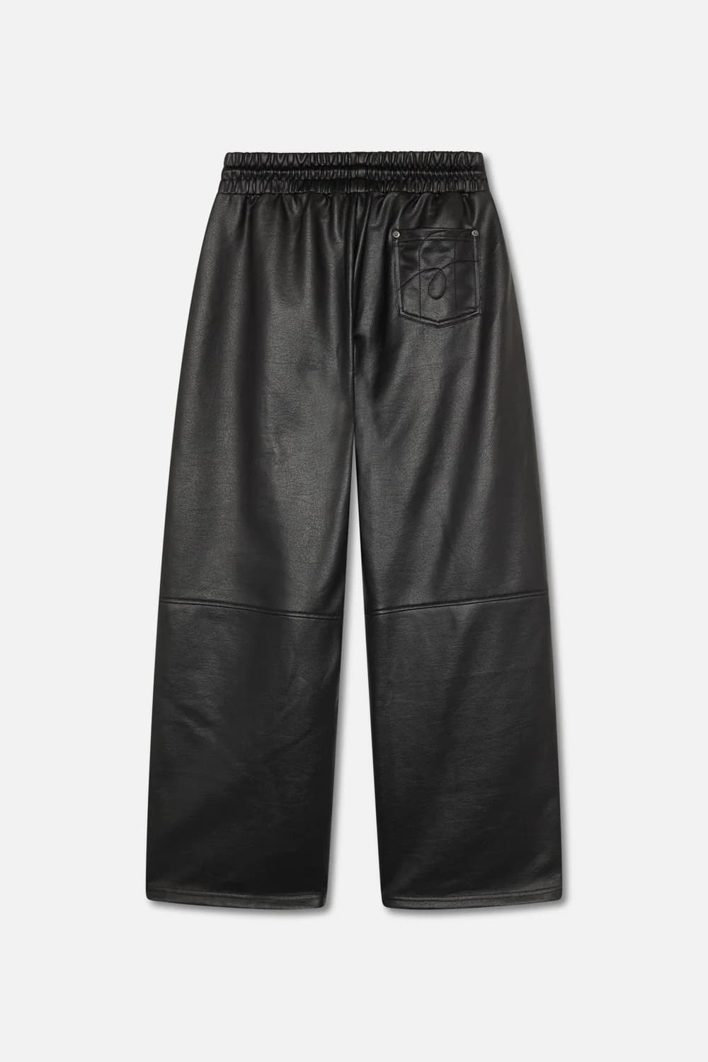 Cuir Black Pants 10