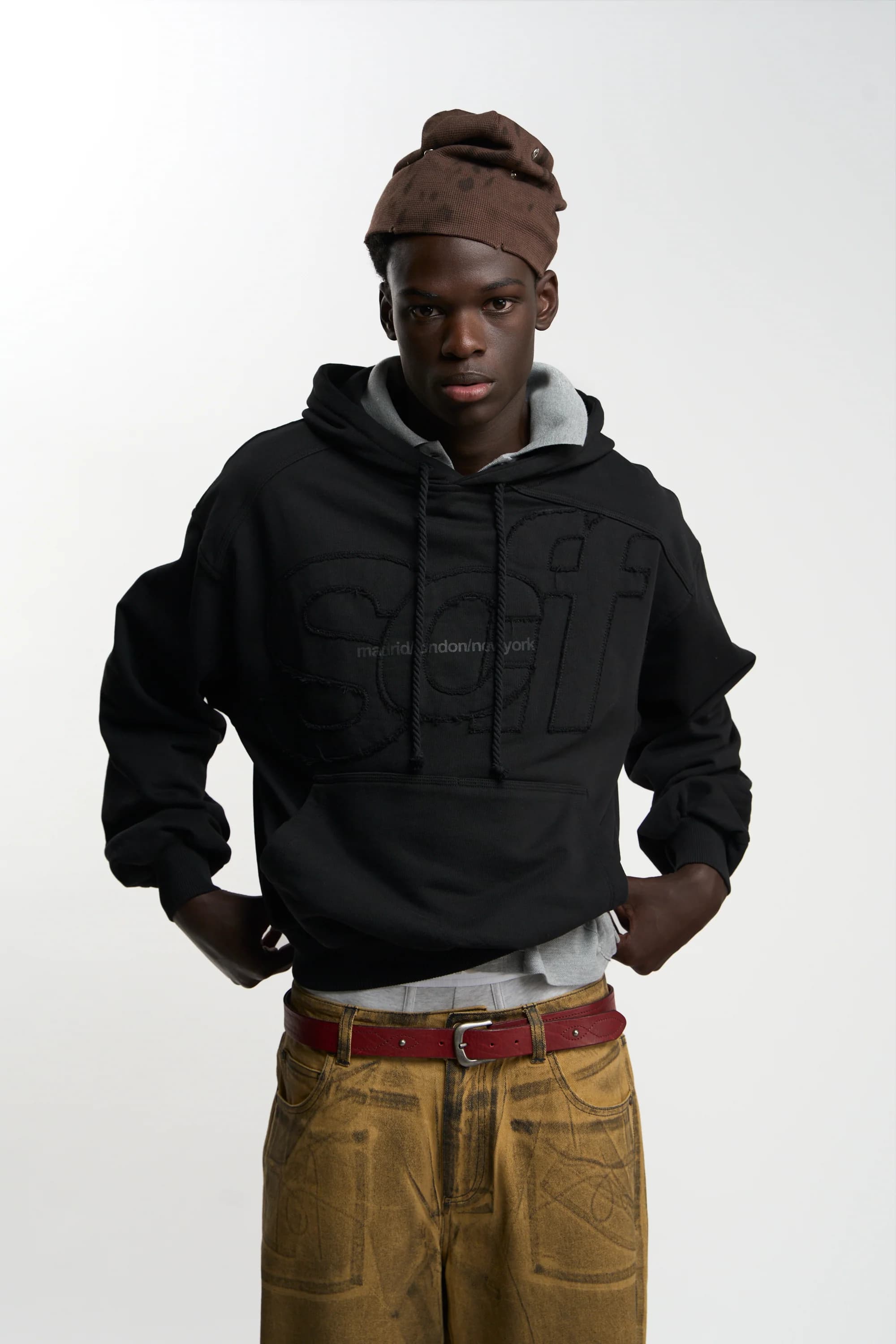 Original Black Hoodie by Scuffers